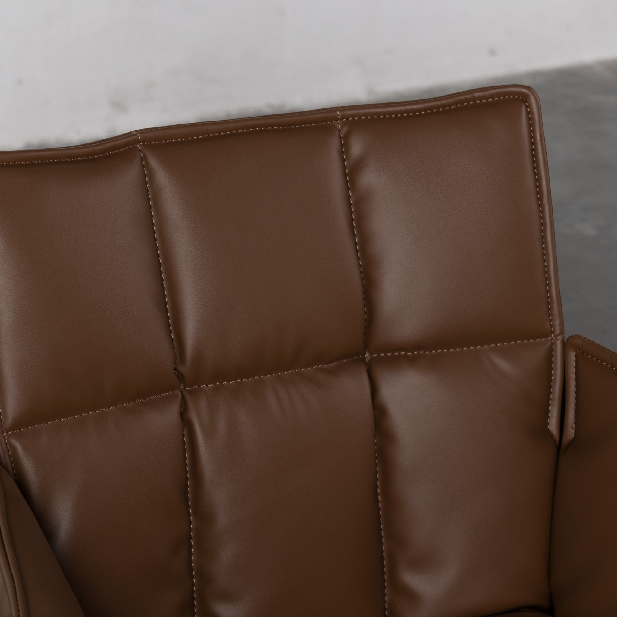 Marion Rotating Leather Chair
