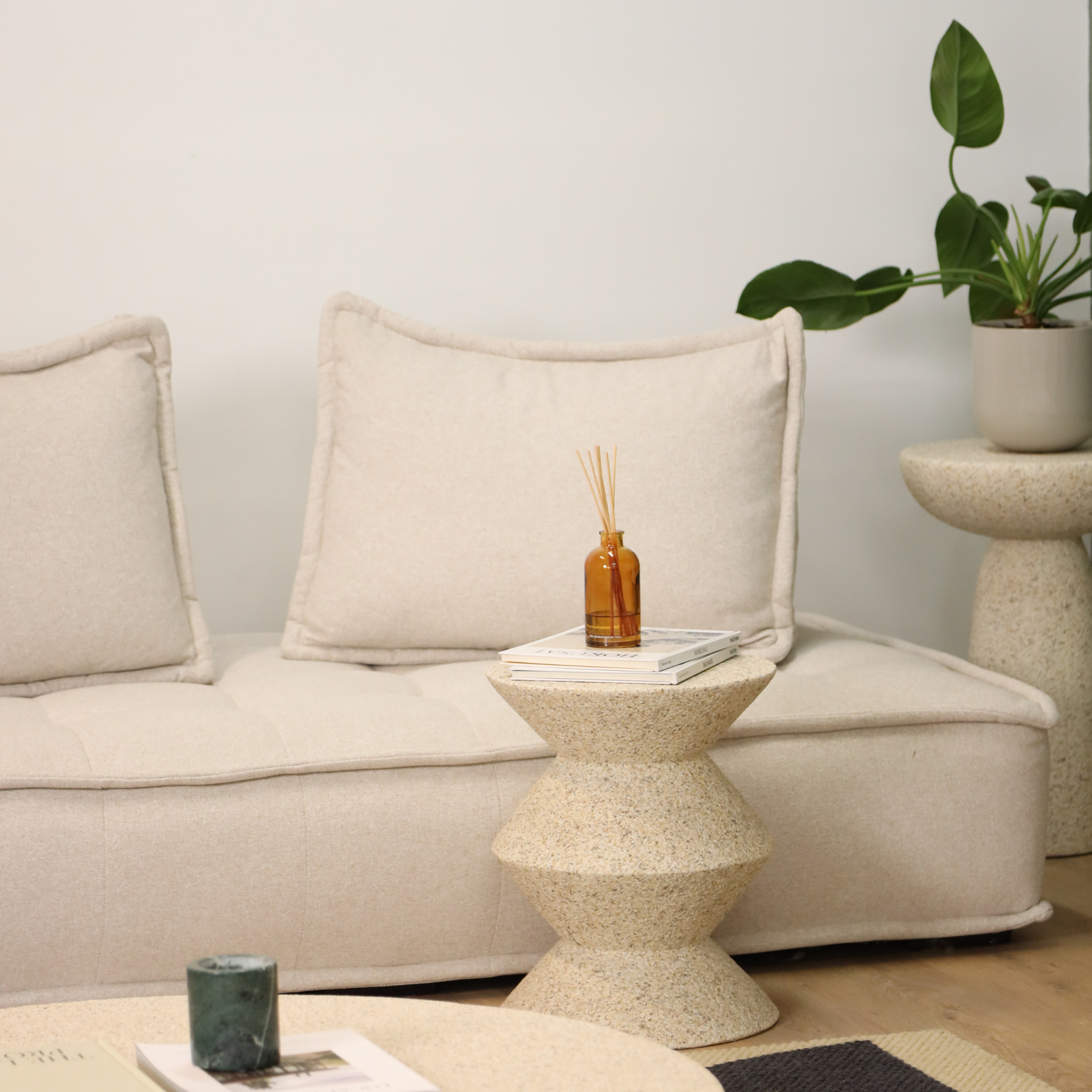 Biscuit Ottoman Style Modular Sofa