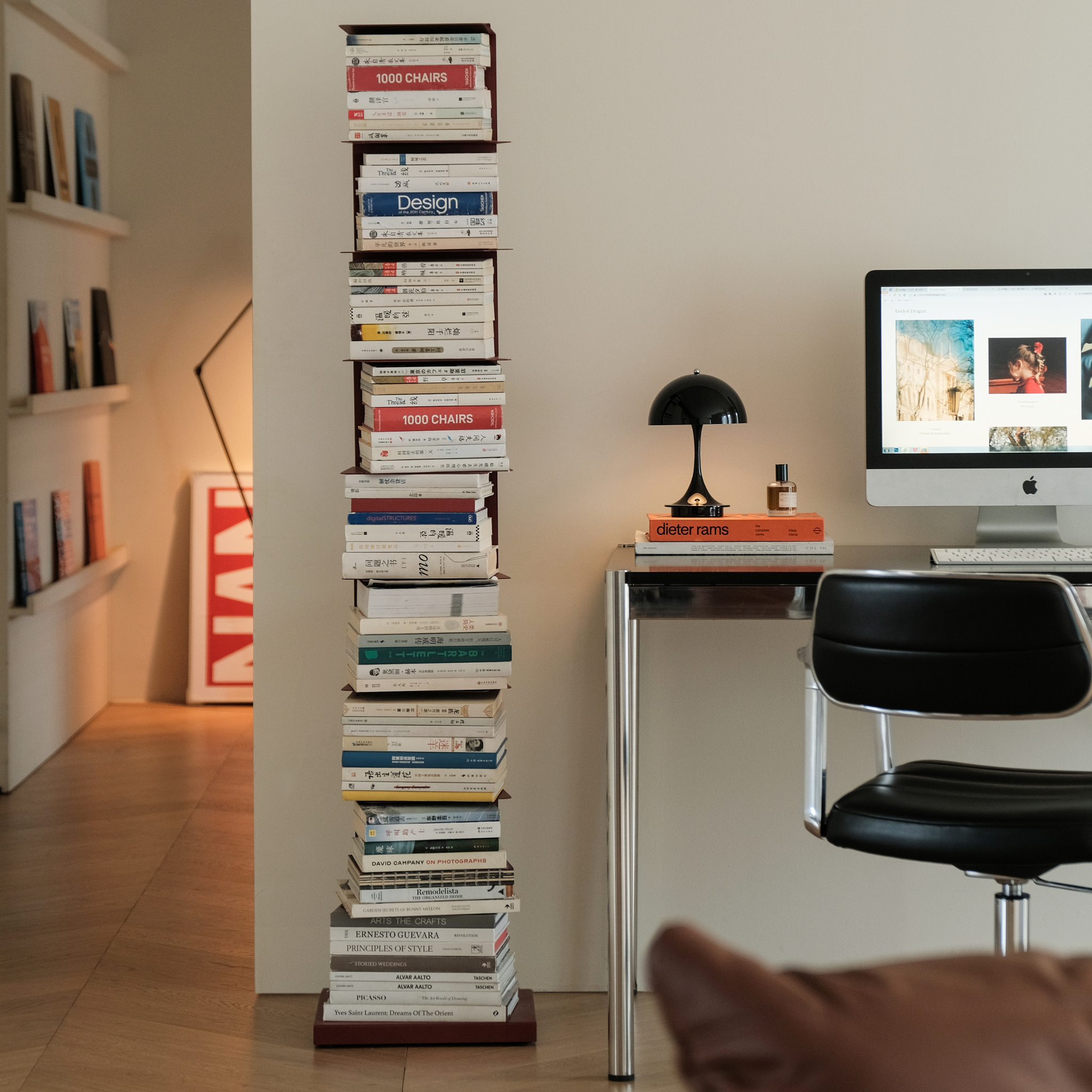 Sky Metal Book Tower