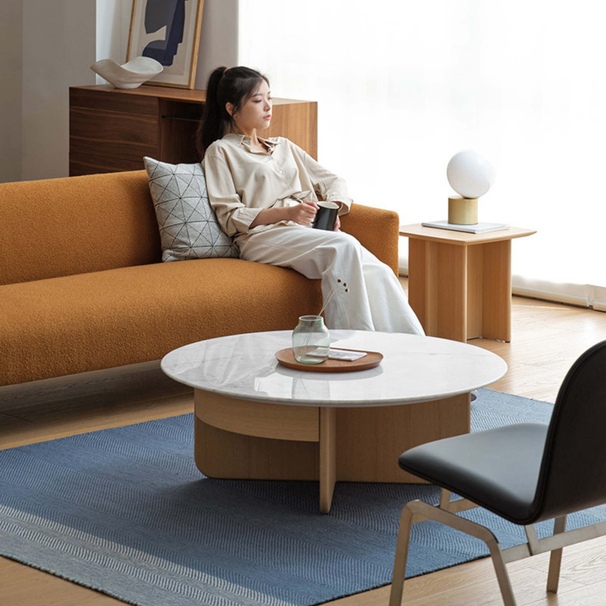 Ji Marble Coffee Table - The Feelter