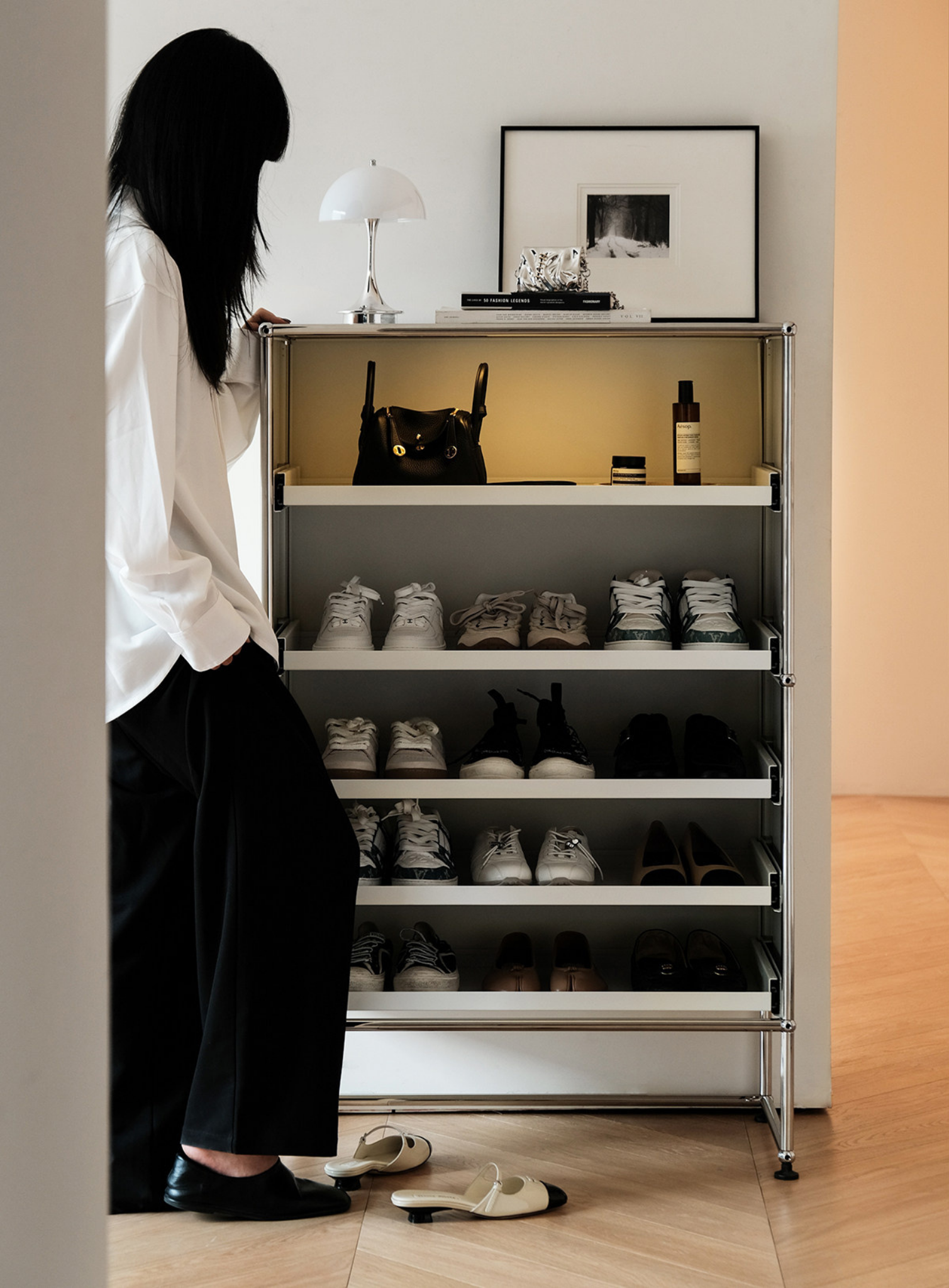 Form Series | Pull-Out Shoe Storage Unit