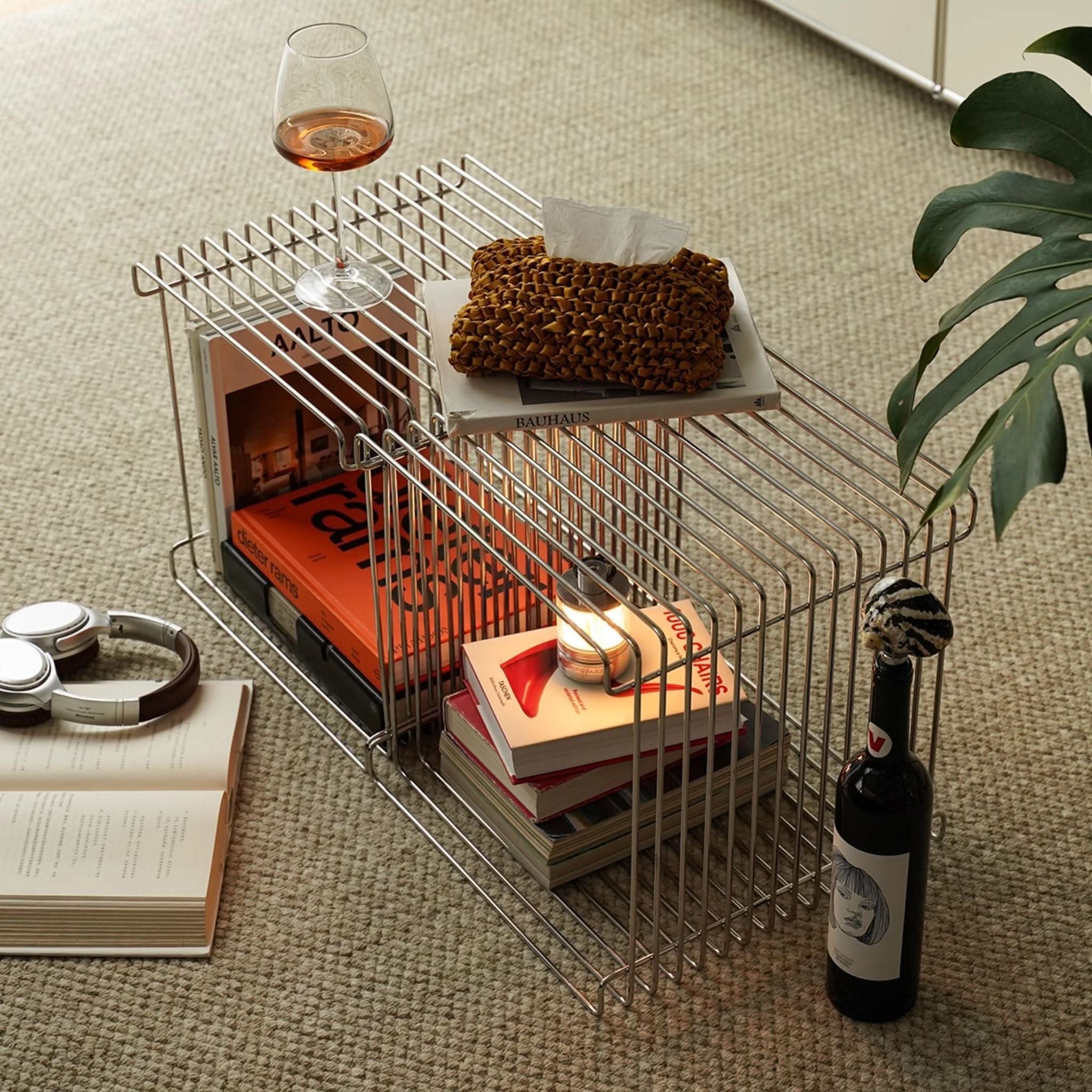 Stainless Steel Side Table