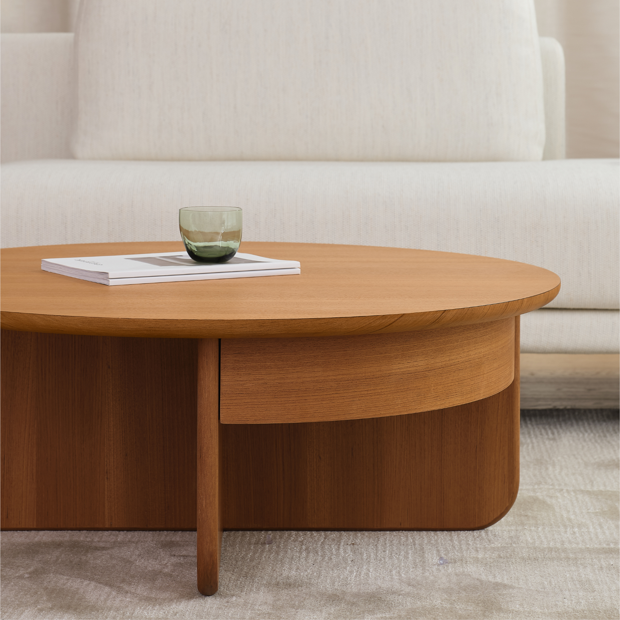 Ji Wooden Coffee Table - The Feelter