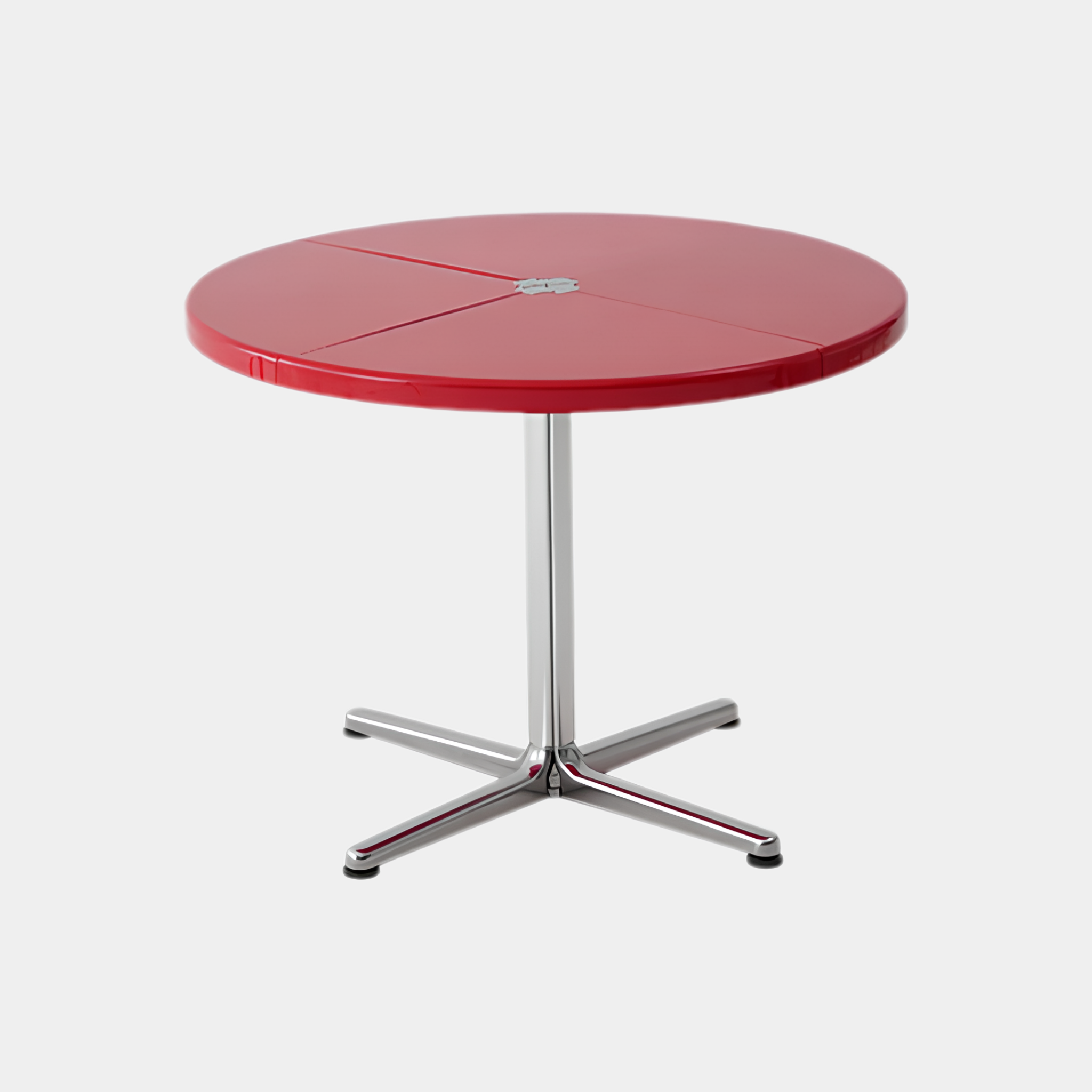 Collapsible Round Plastic Table