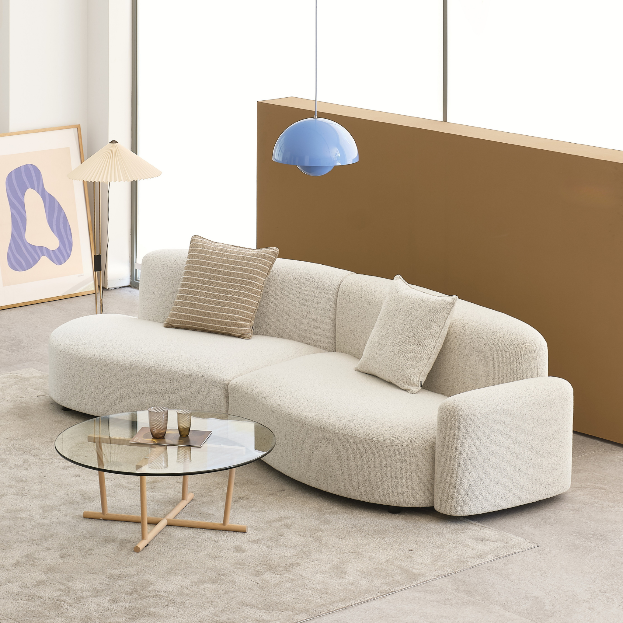 Moom Glass Coffee Table - The Feelter