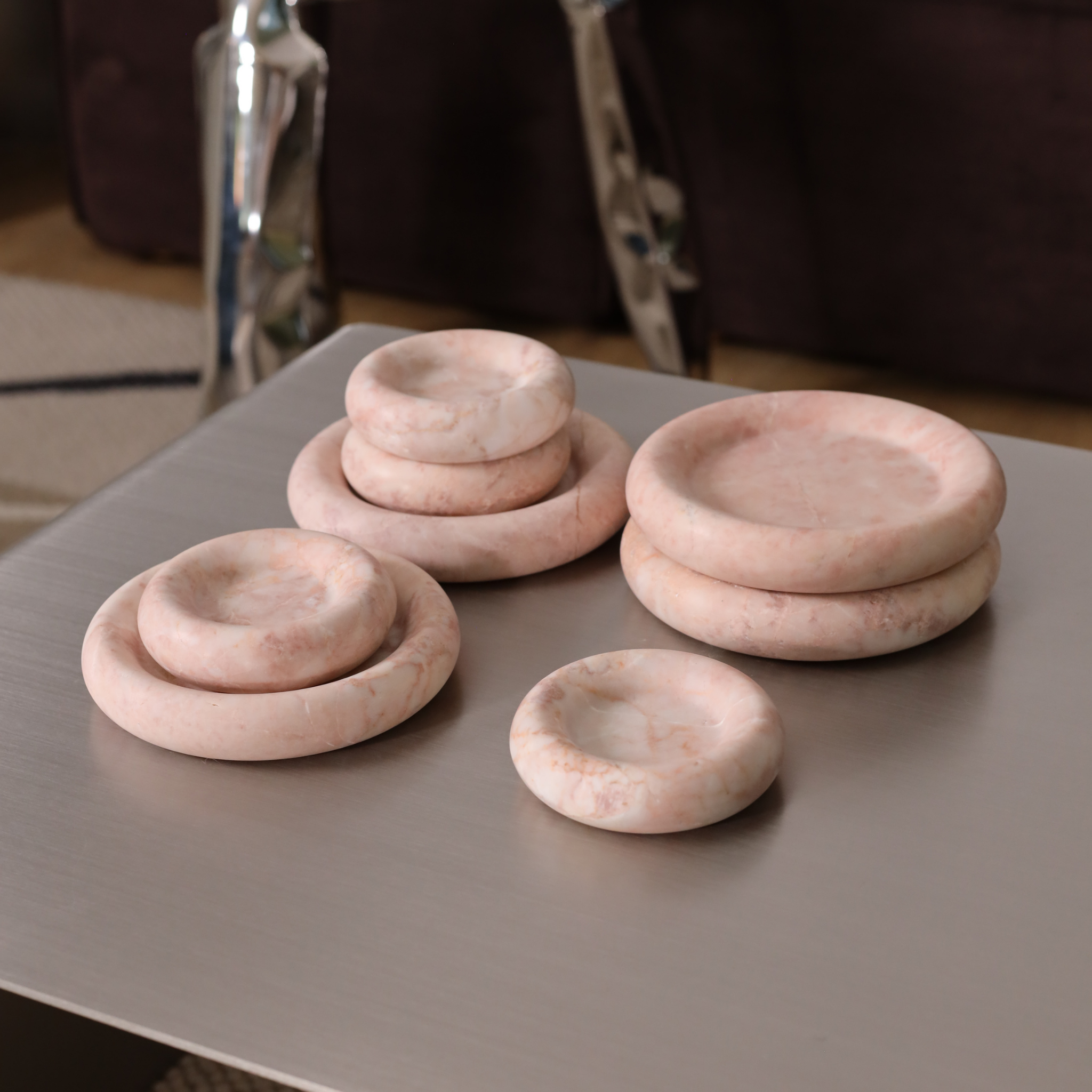 Rosa Marble Plate - The Feelter