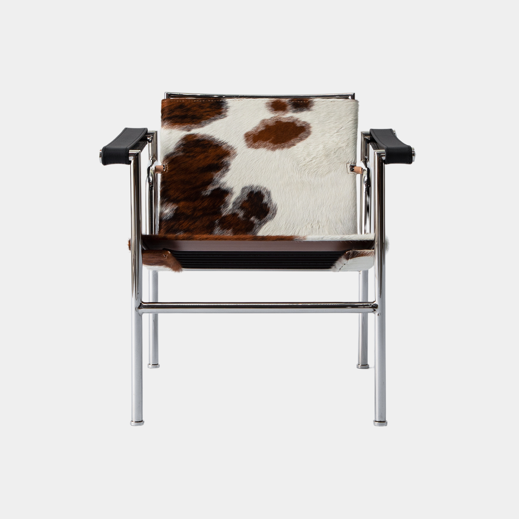 Bauhaus Cowhide Sling Back Lounge Chair