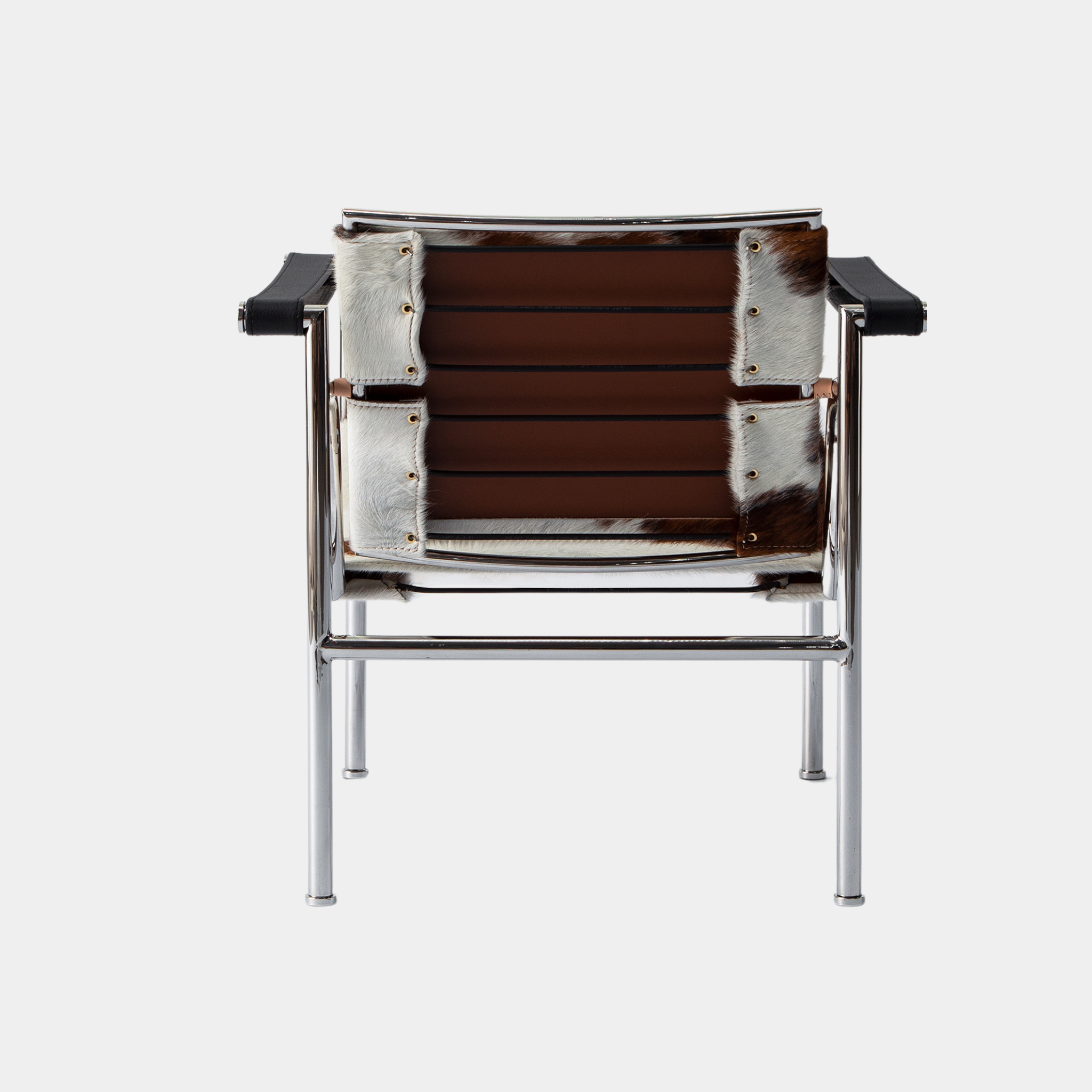 Bauhaus Cowhide Sling Back Lounge Chair