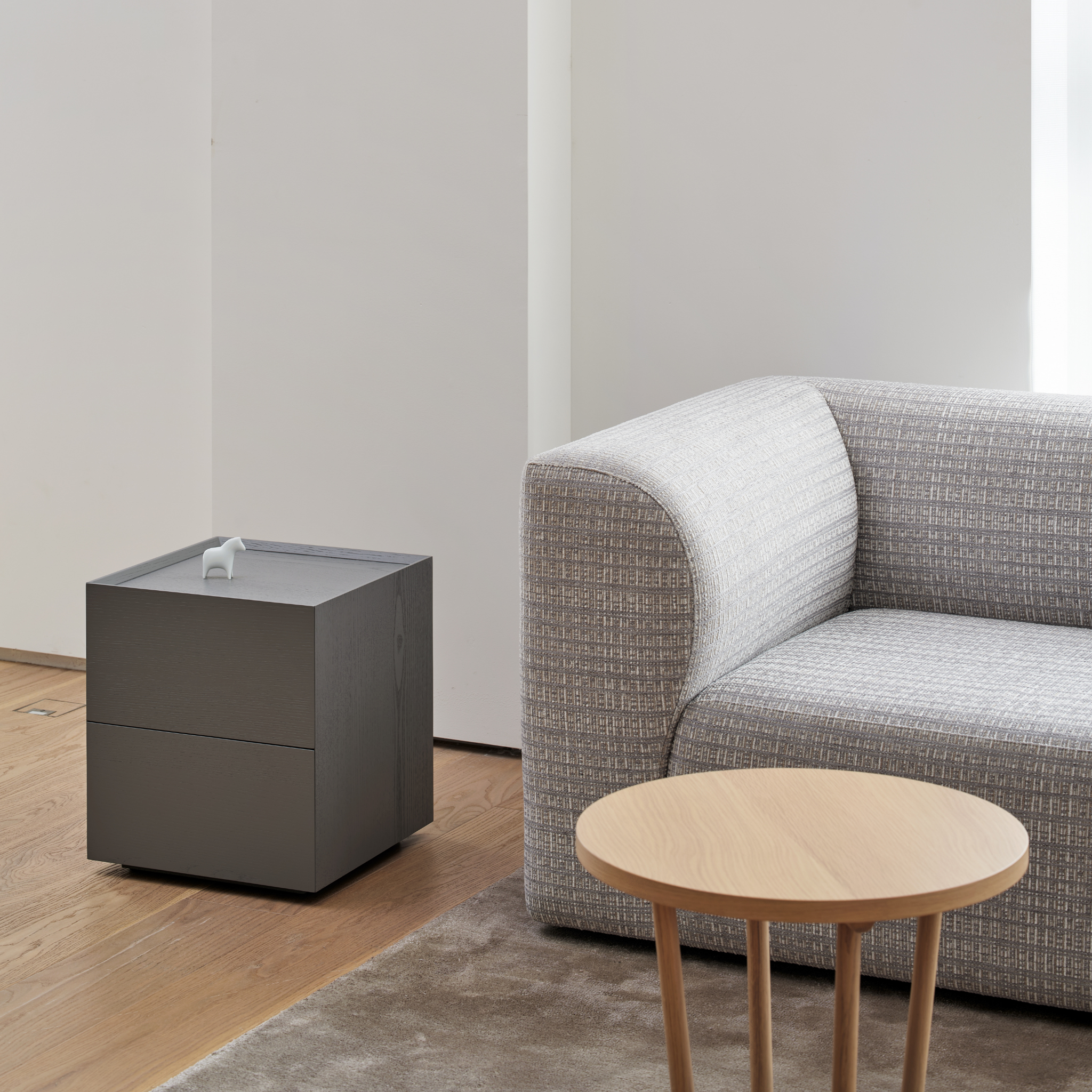 Forty Wooden Bedside Table - The Feelter