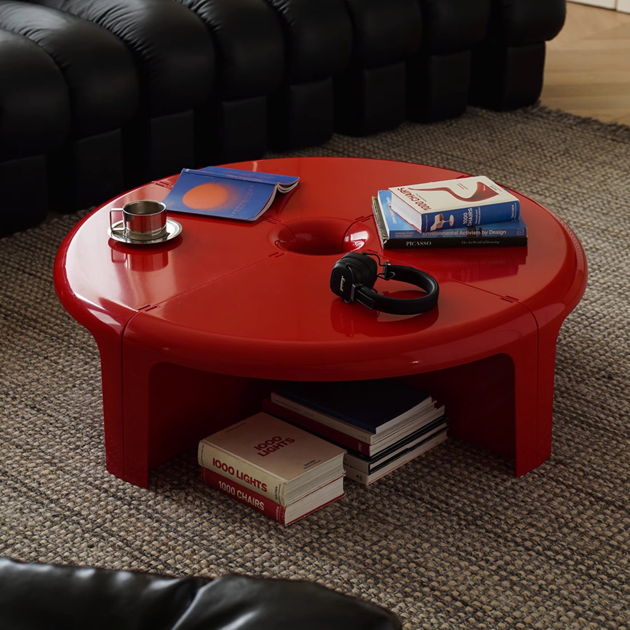 4 Piece Modular Plastic Table