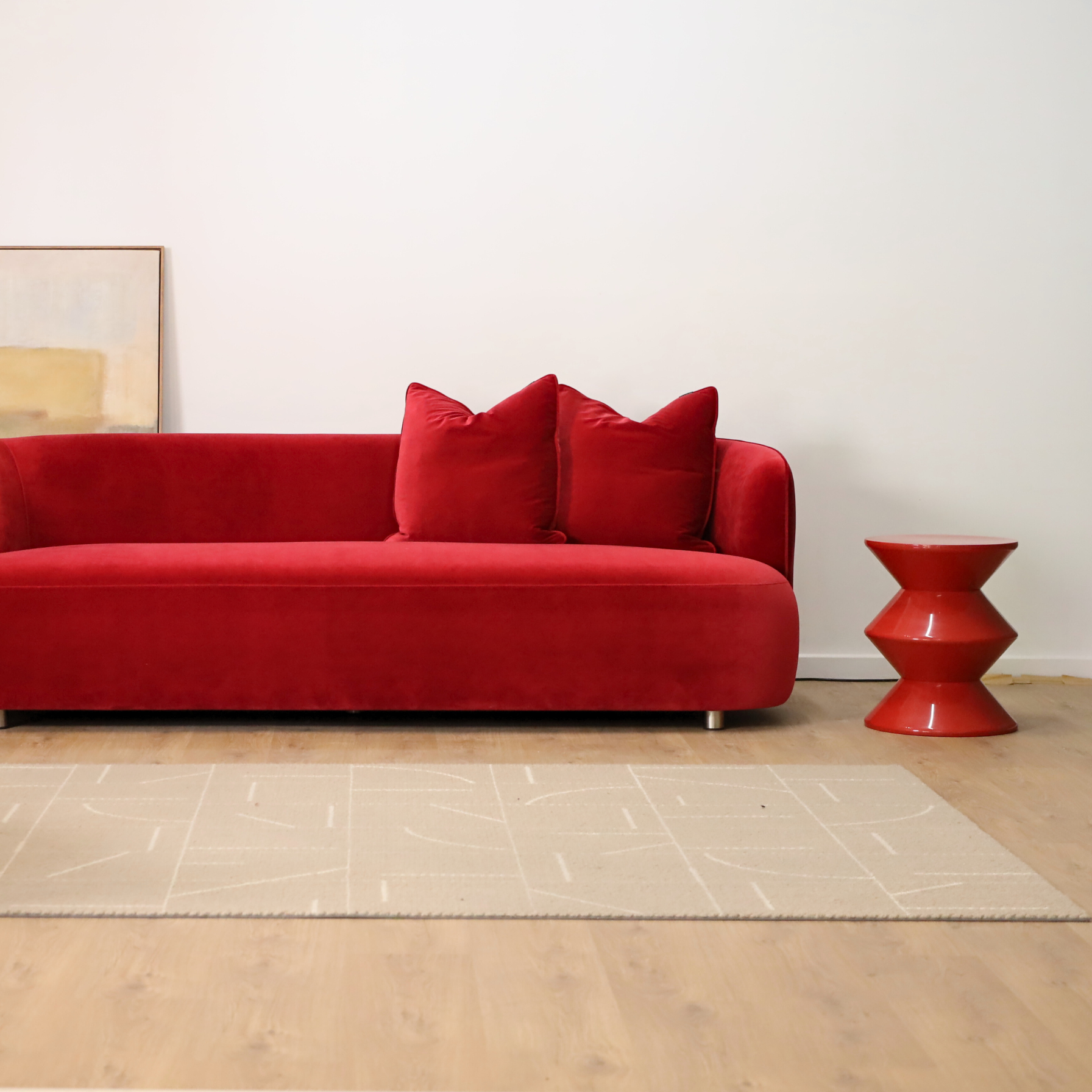 Hourglass Stool