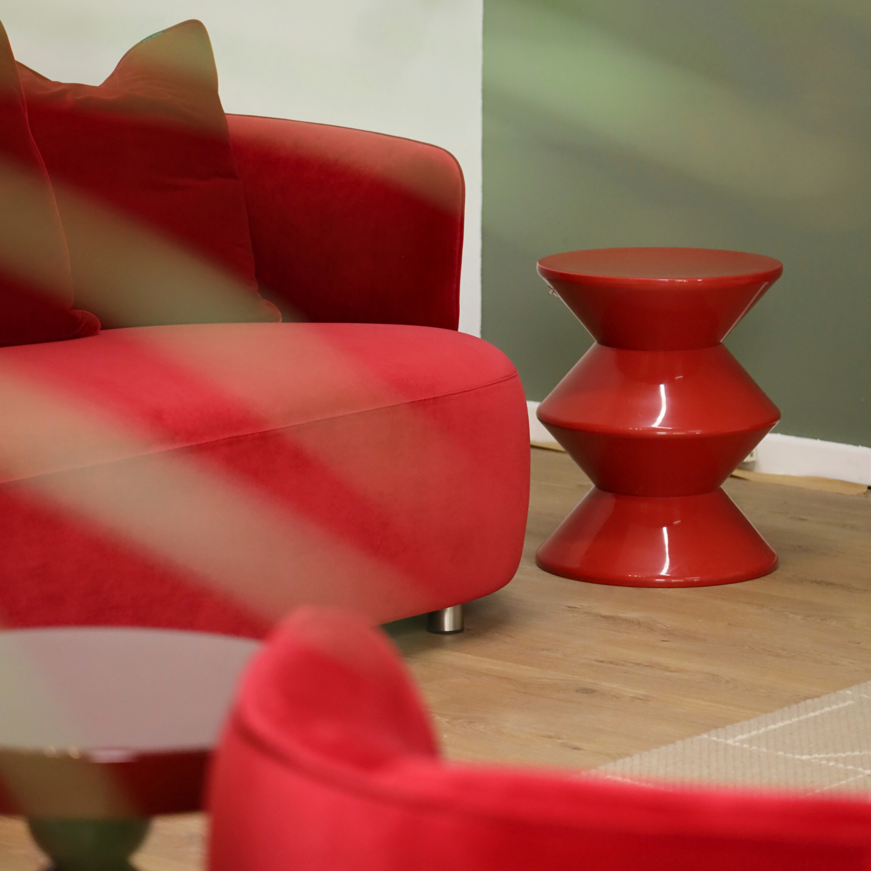 Hourglass Stool