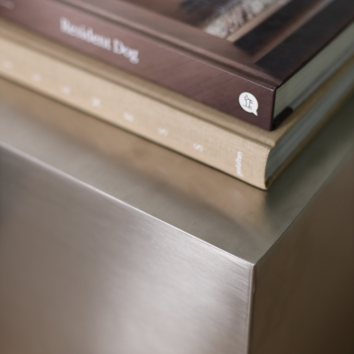 Atlas Cube Side Table | Stainless Steel Side Table | Cube Form