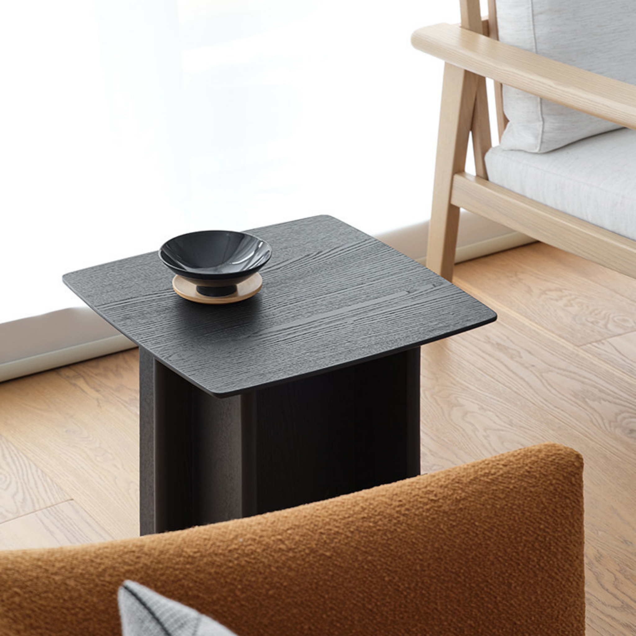 Tro Wooden Side Table - The Feelter