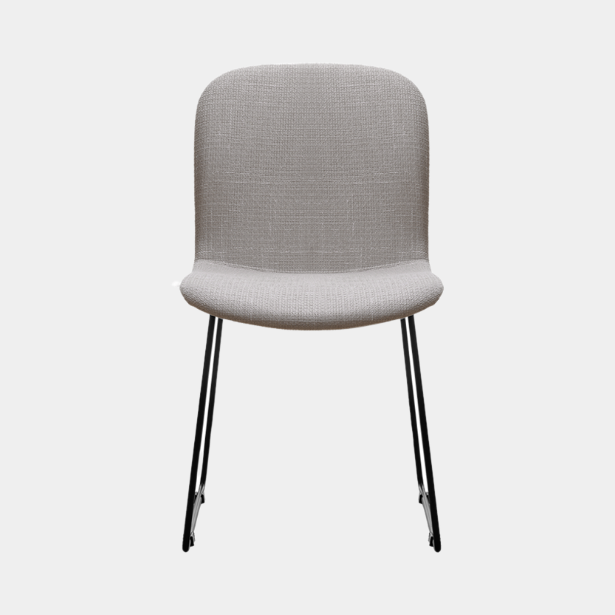 Ann Upholstered Metal Dining Chair - The Feelter