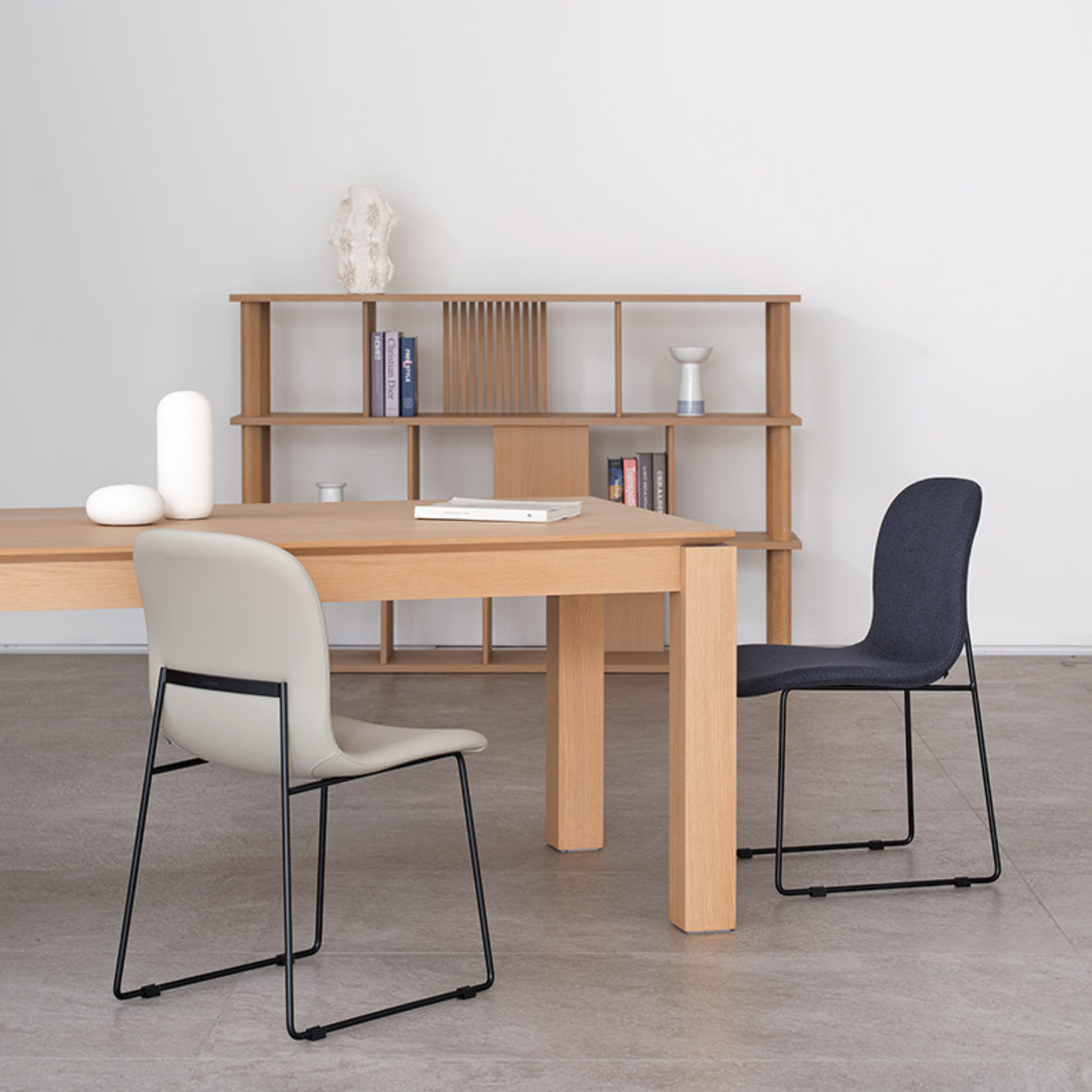 Ann Upholstered Metal Dining Chair - The Feelter