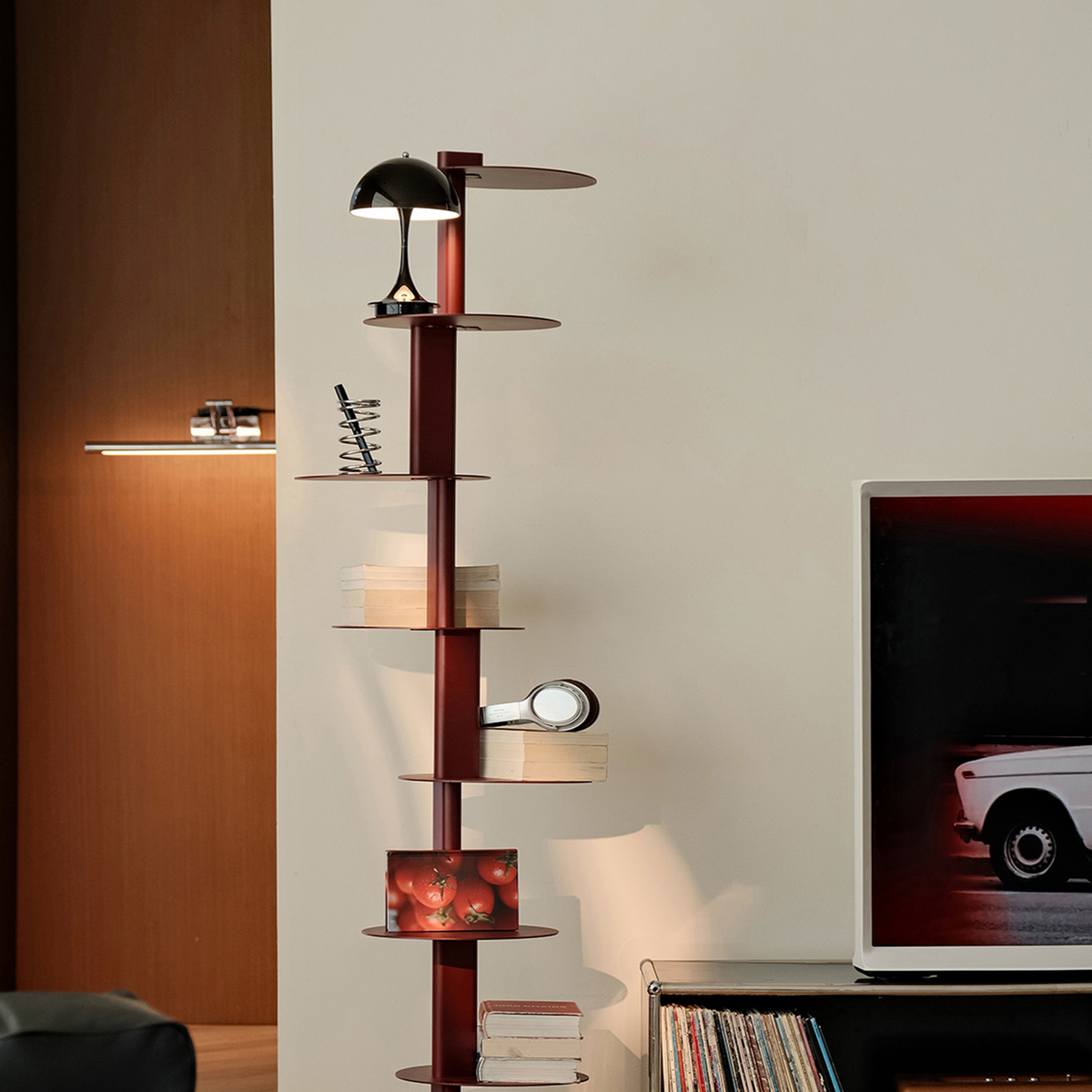Compass Metal Book Tower - The Feelter