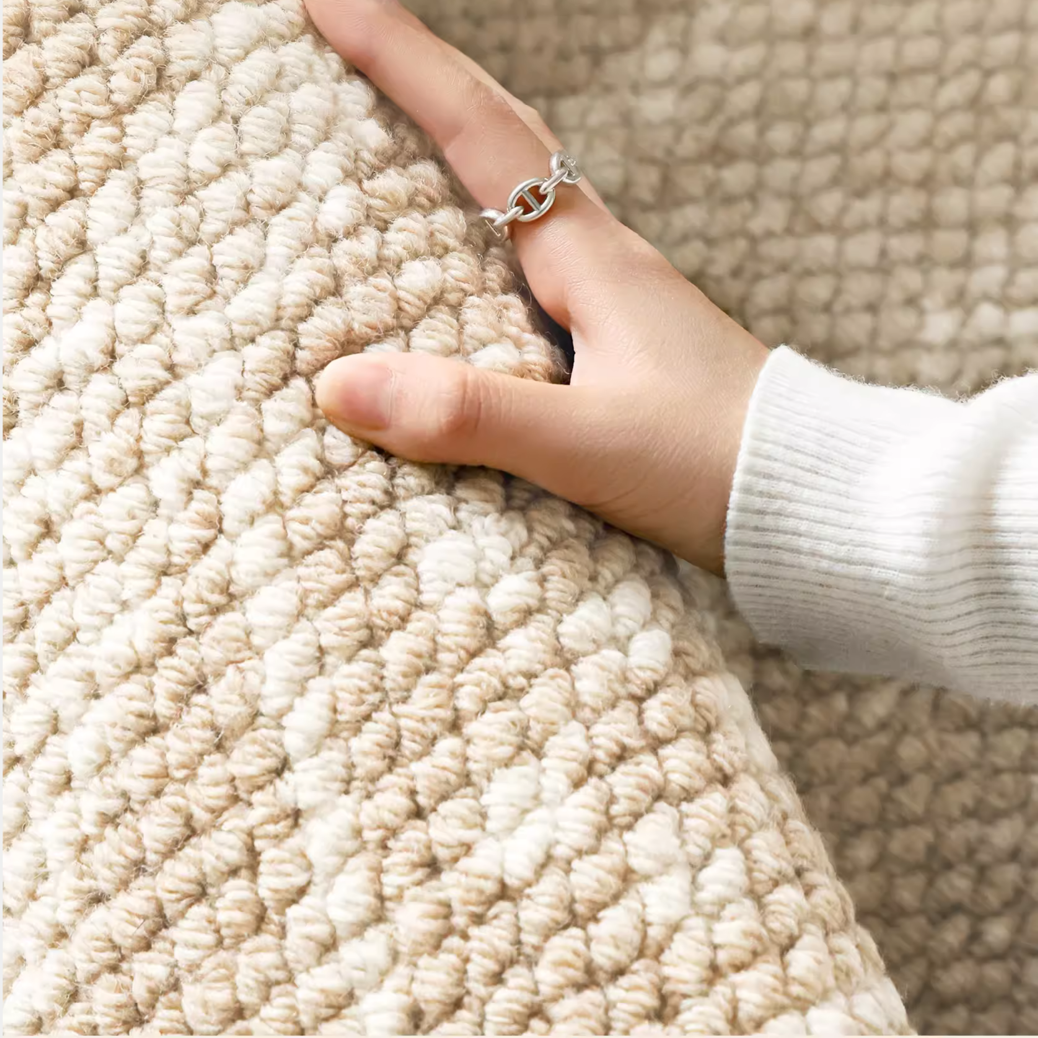 Ikat Wool Rug
