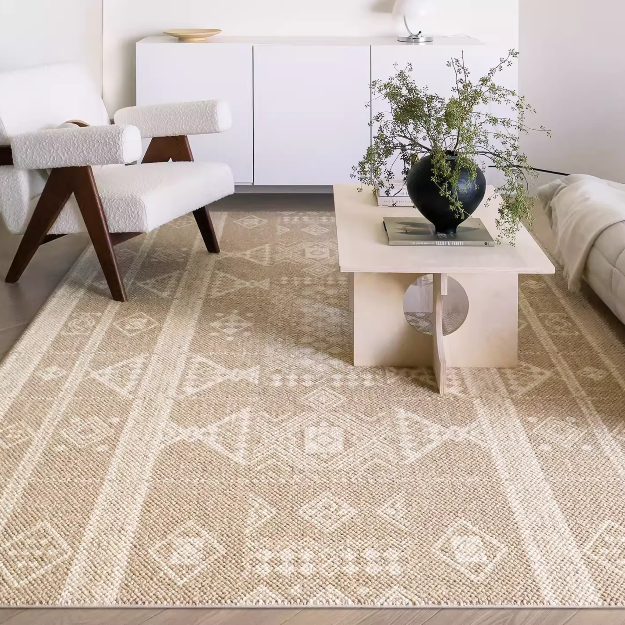 Ikat Wool Rug