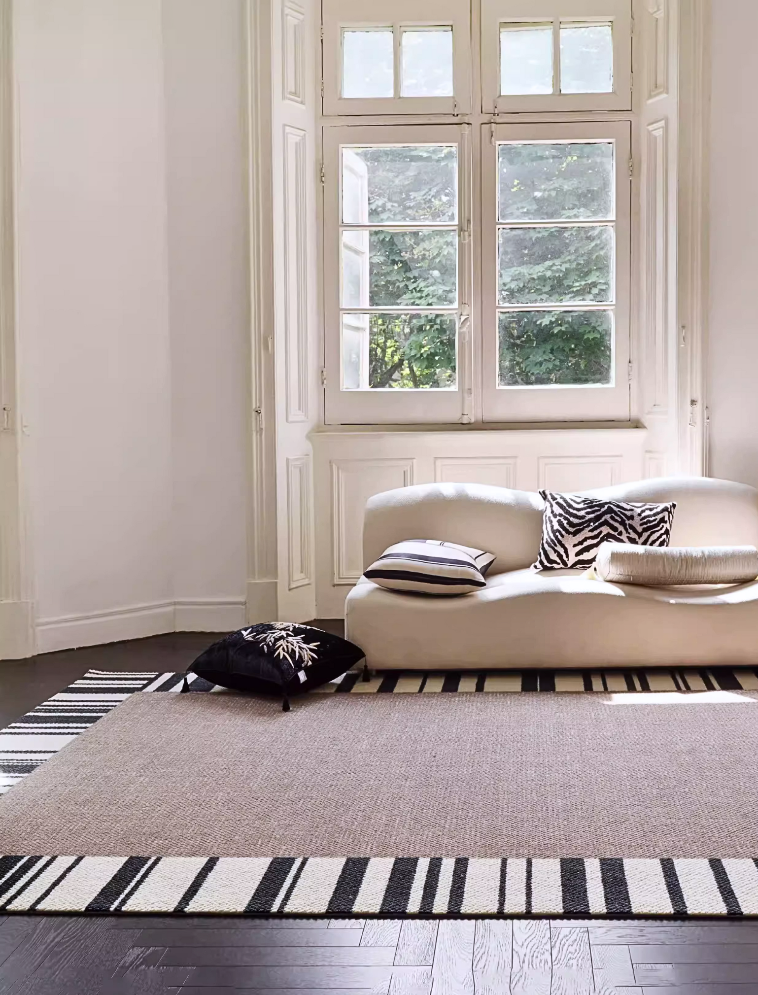 The Feelter Zebra Wool Rug