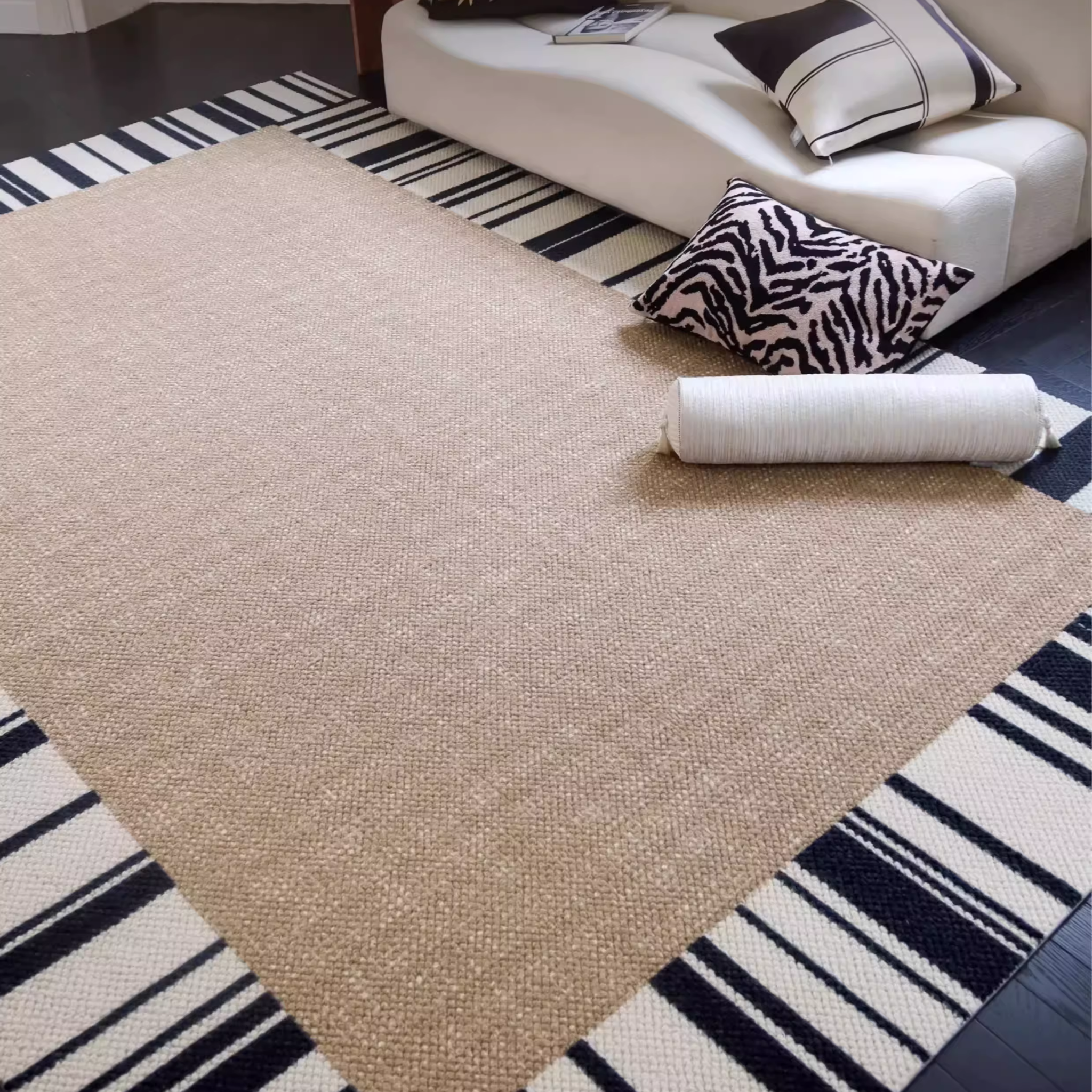 Zebra Wool Rug