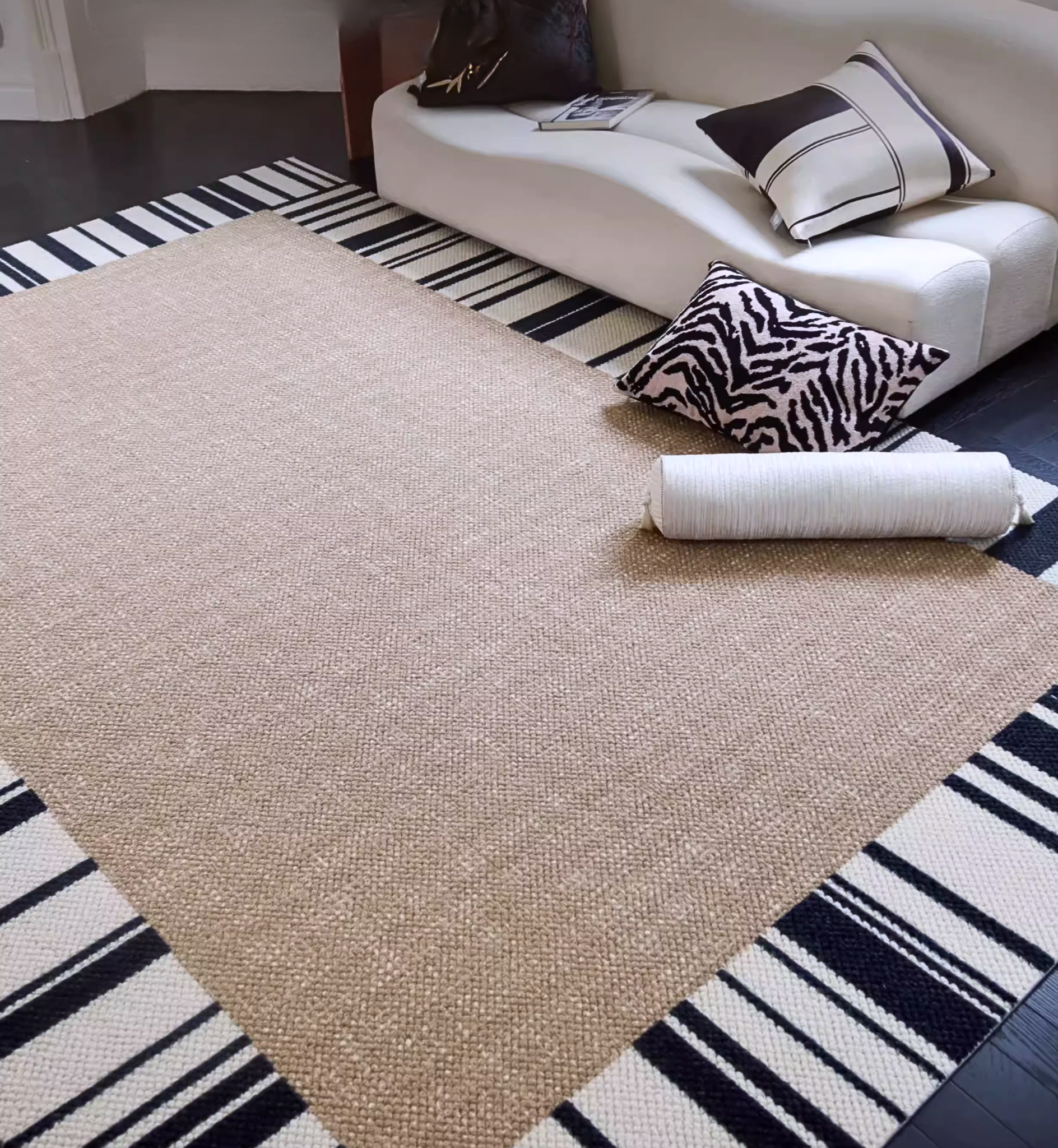 The Feelter Zebra Wool Rug