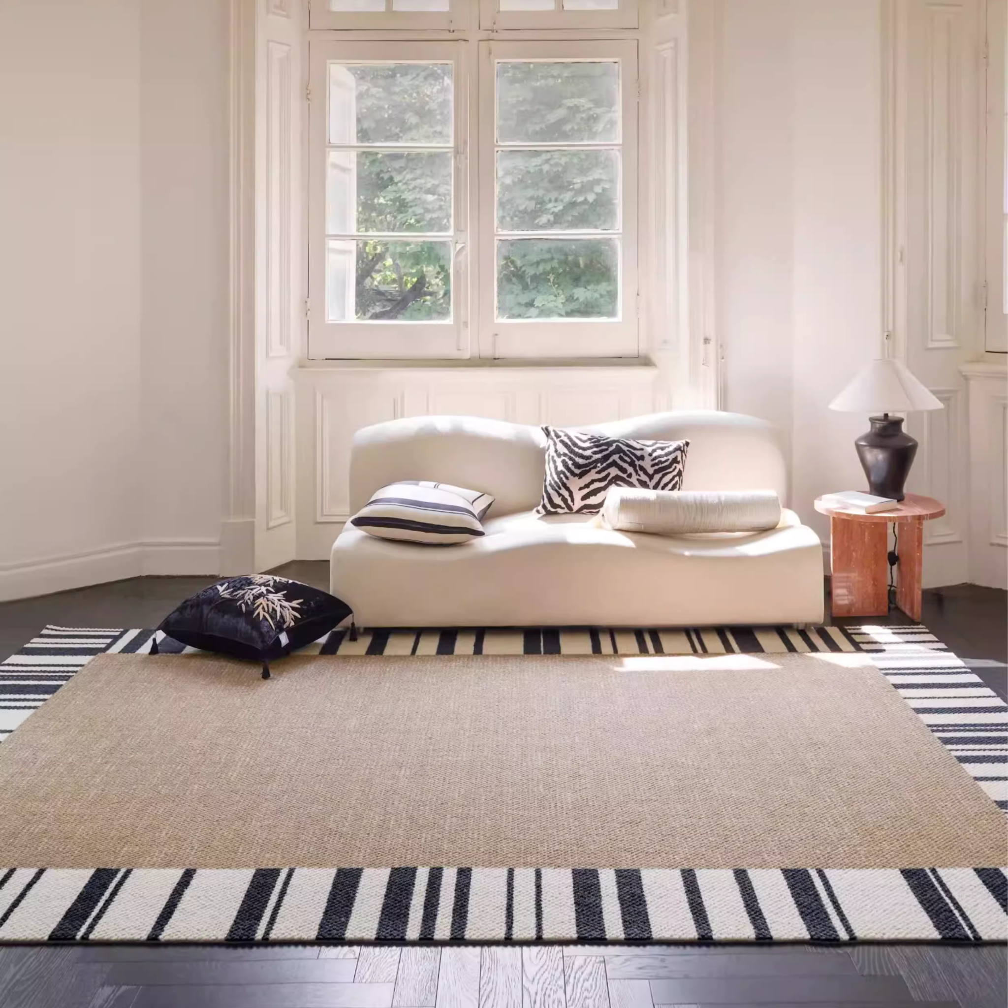 Zebra Wool Rug