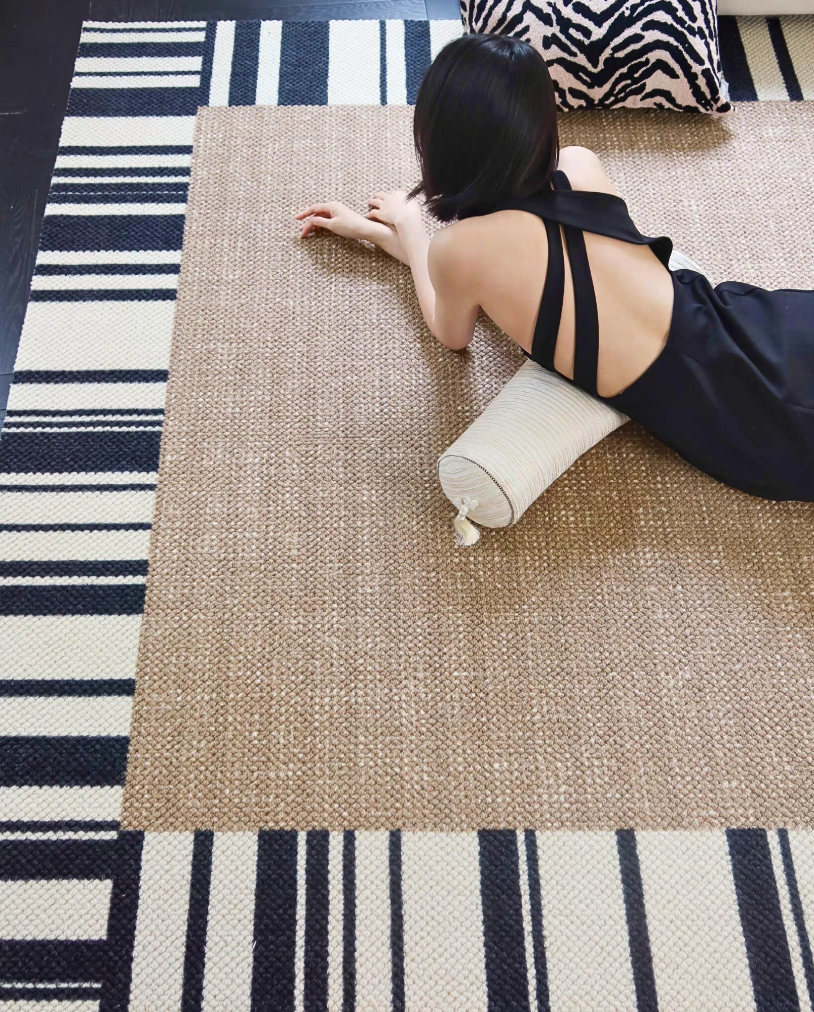 The Feelter Zebra Wool Rug