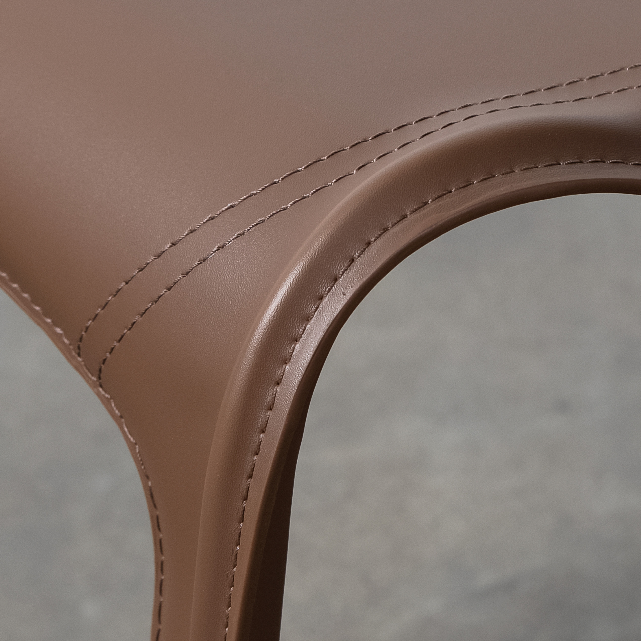 Vincent Leather Stool