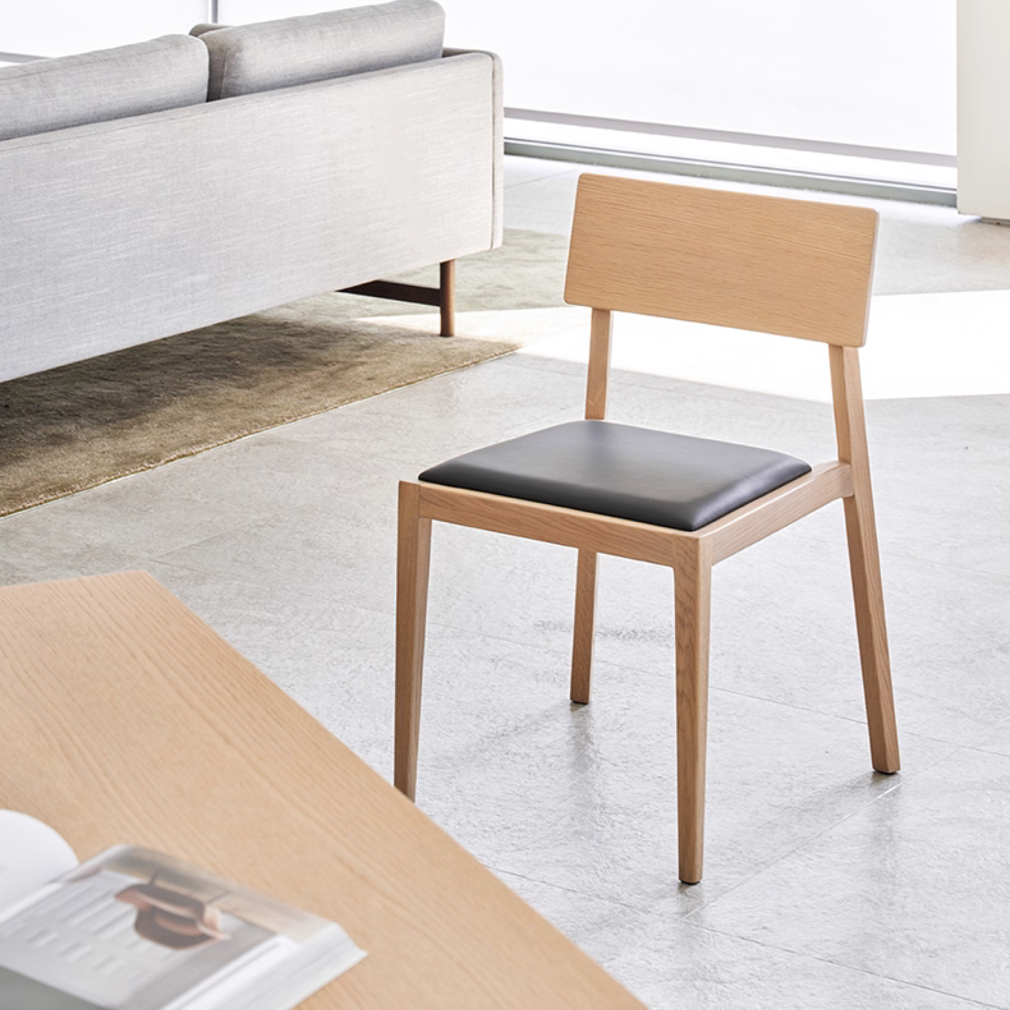 Woods Wooden Dining Chair - The Feelter