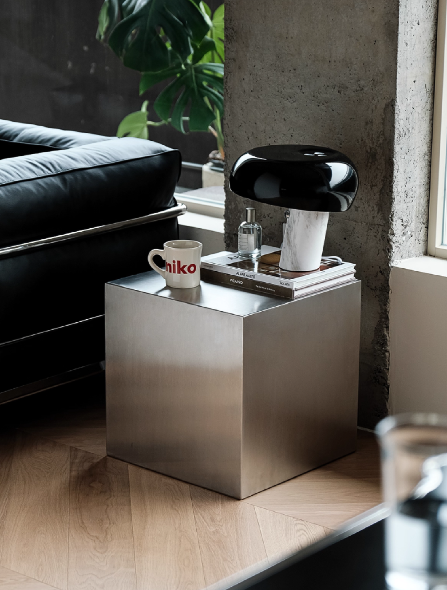Atlas Cube Side Table