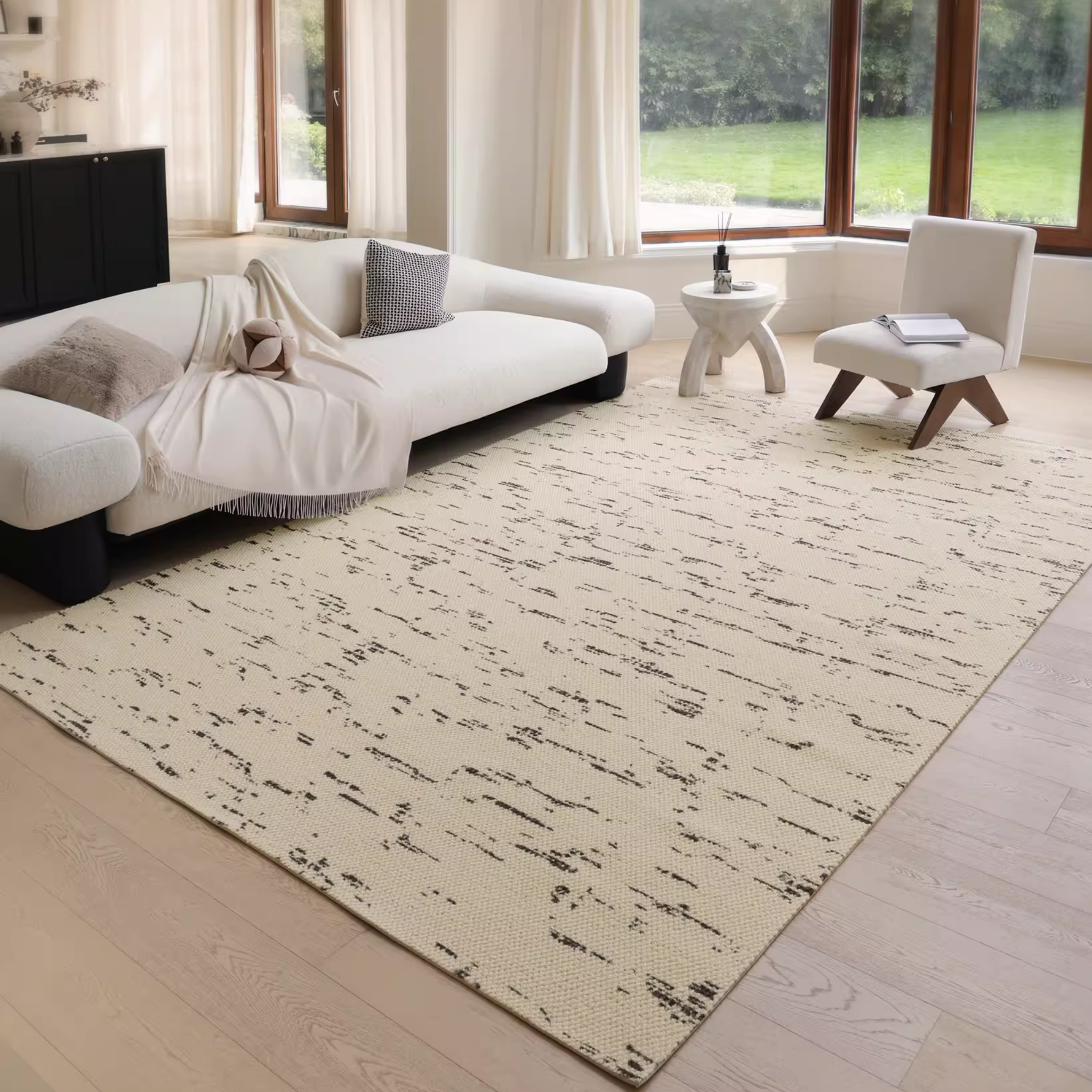 Strokes Wool Rug