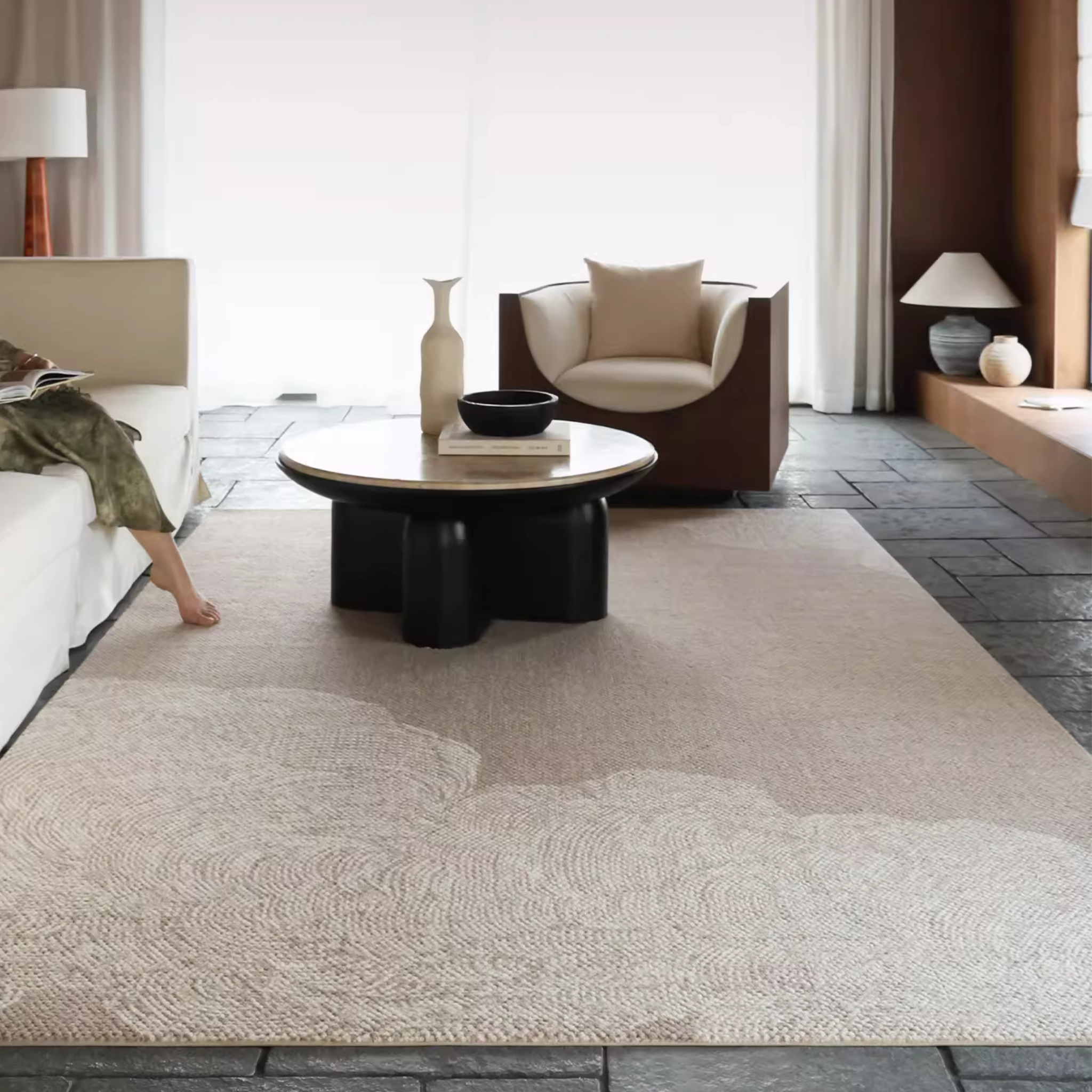 Cloudy Wool Rug