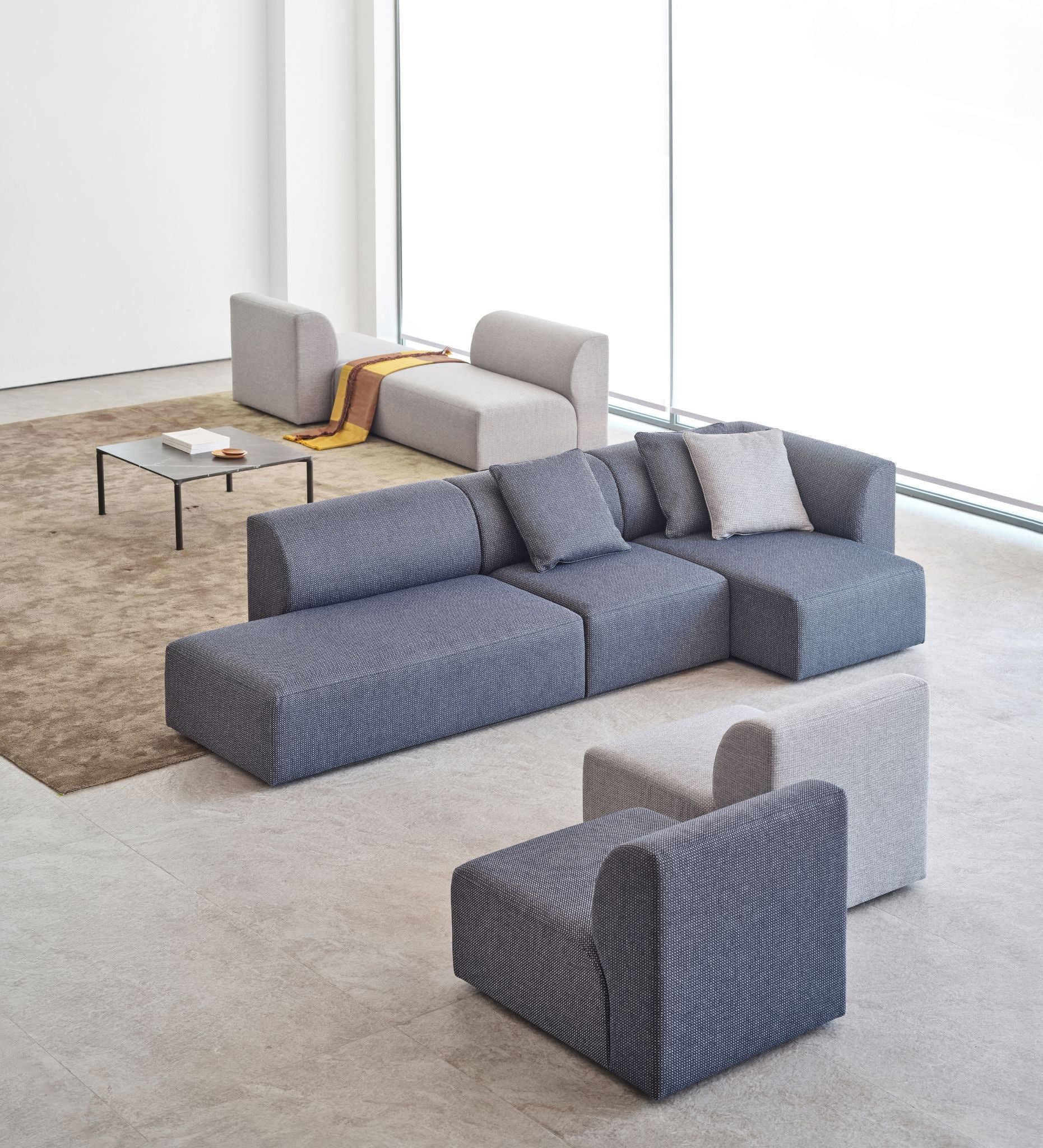 Slab Modular Sofa - The Feelter