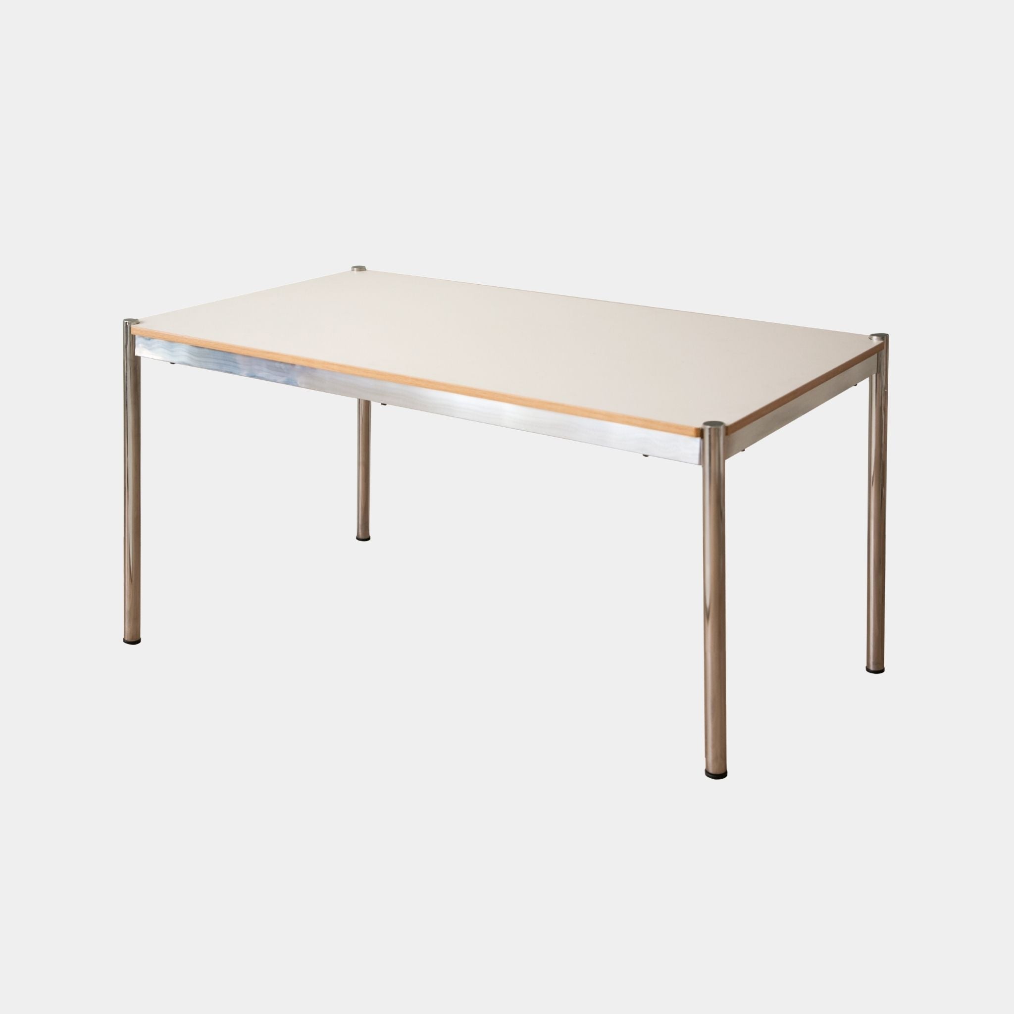 Minimalist Stainless Steel Dining Table