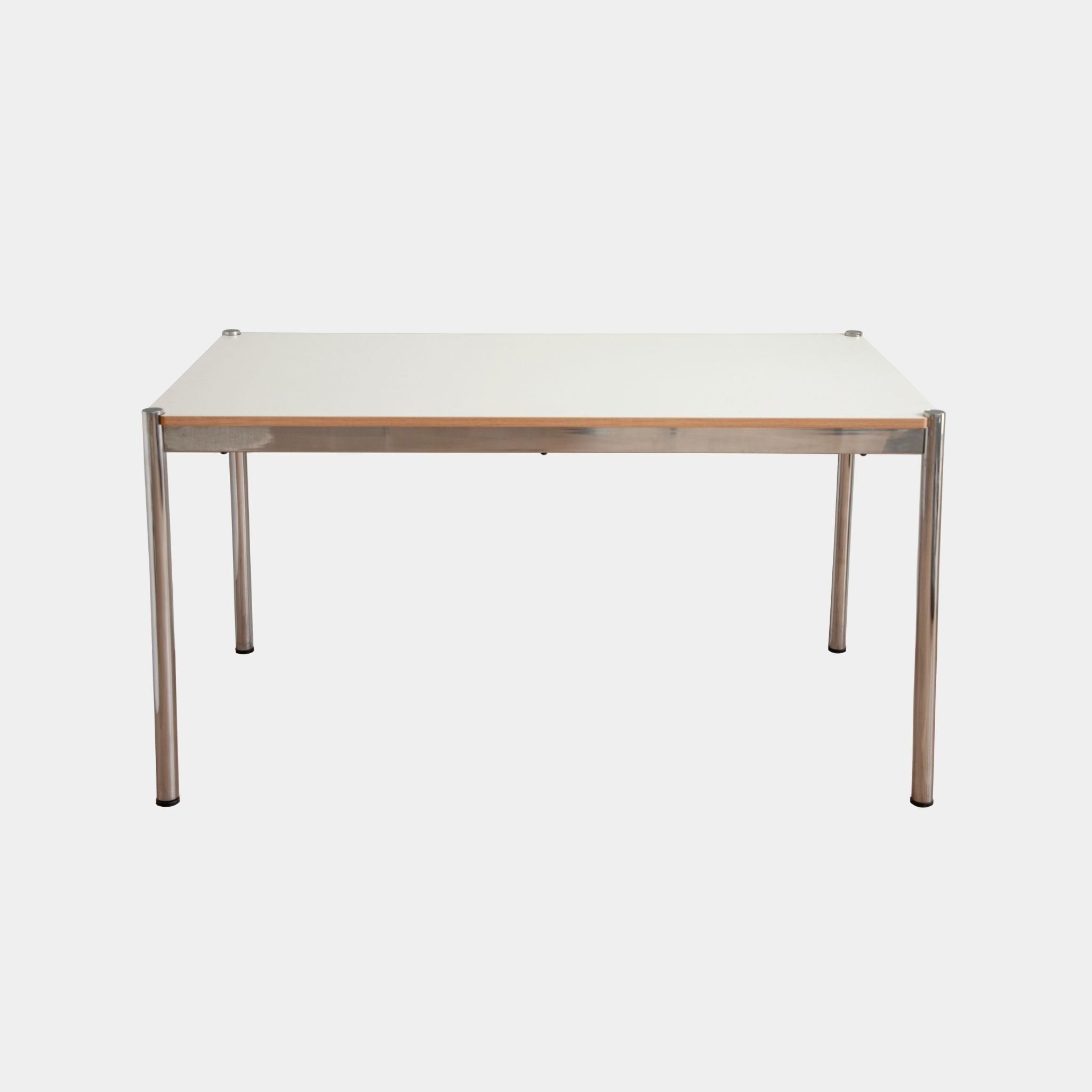 Minimalist Stainless Steel Dining Table