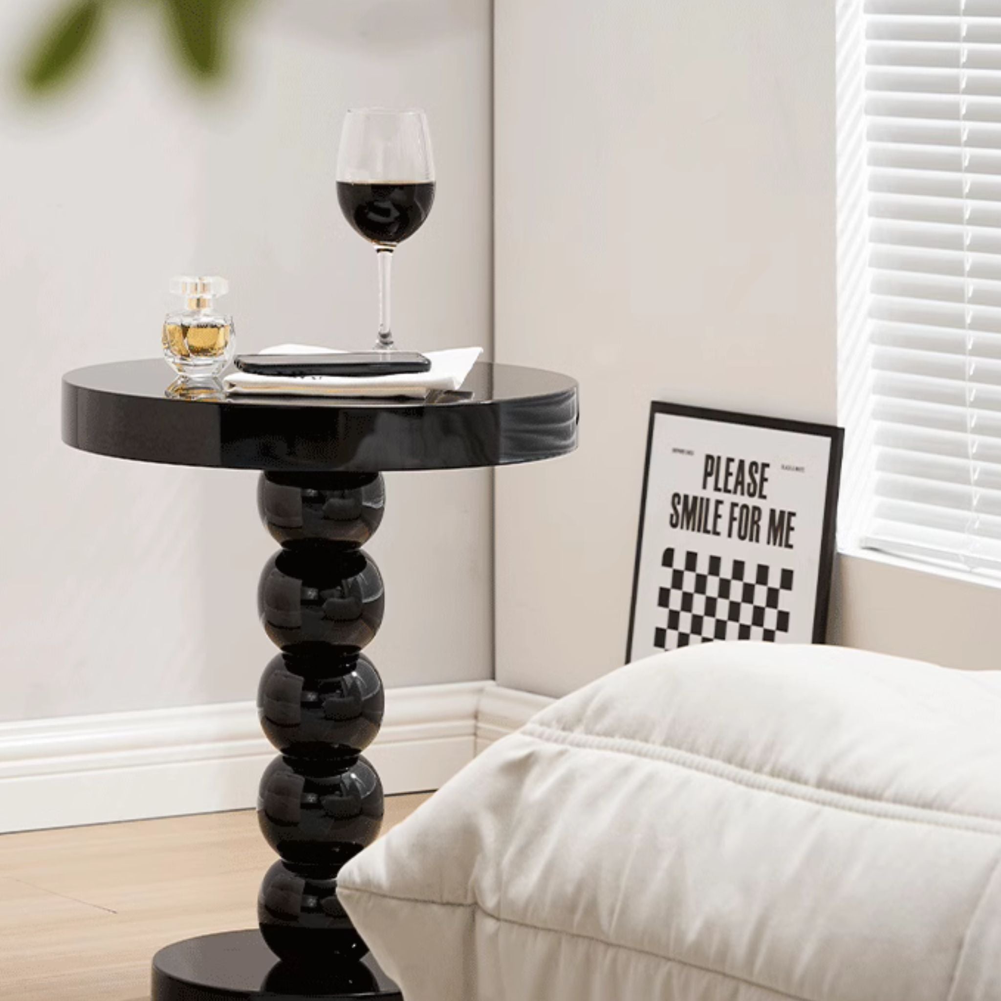 Bobbin Round Side Table