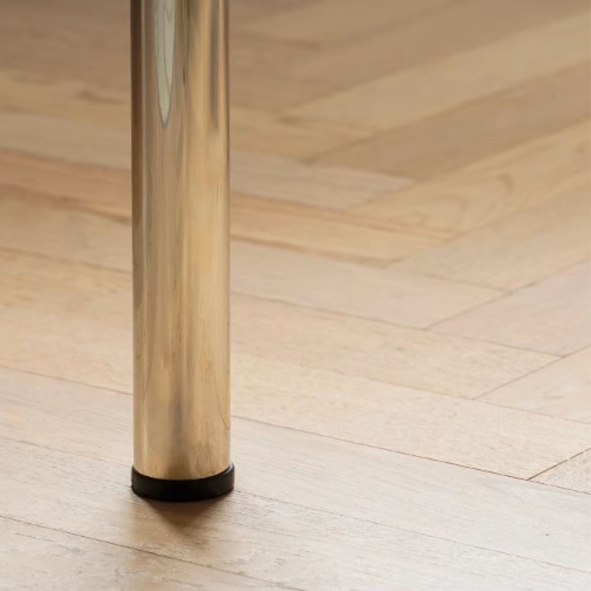Minimalist Stainless Steel Dining Table