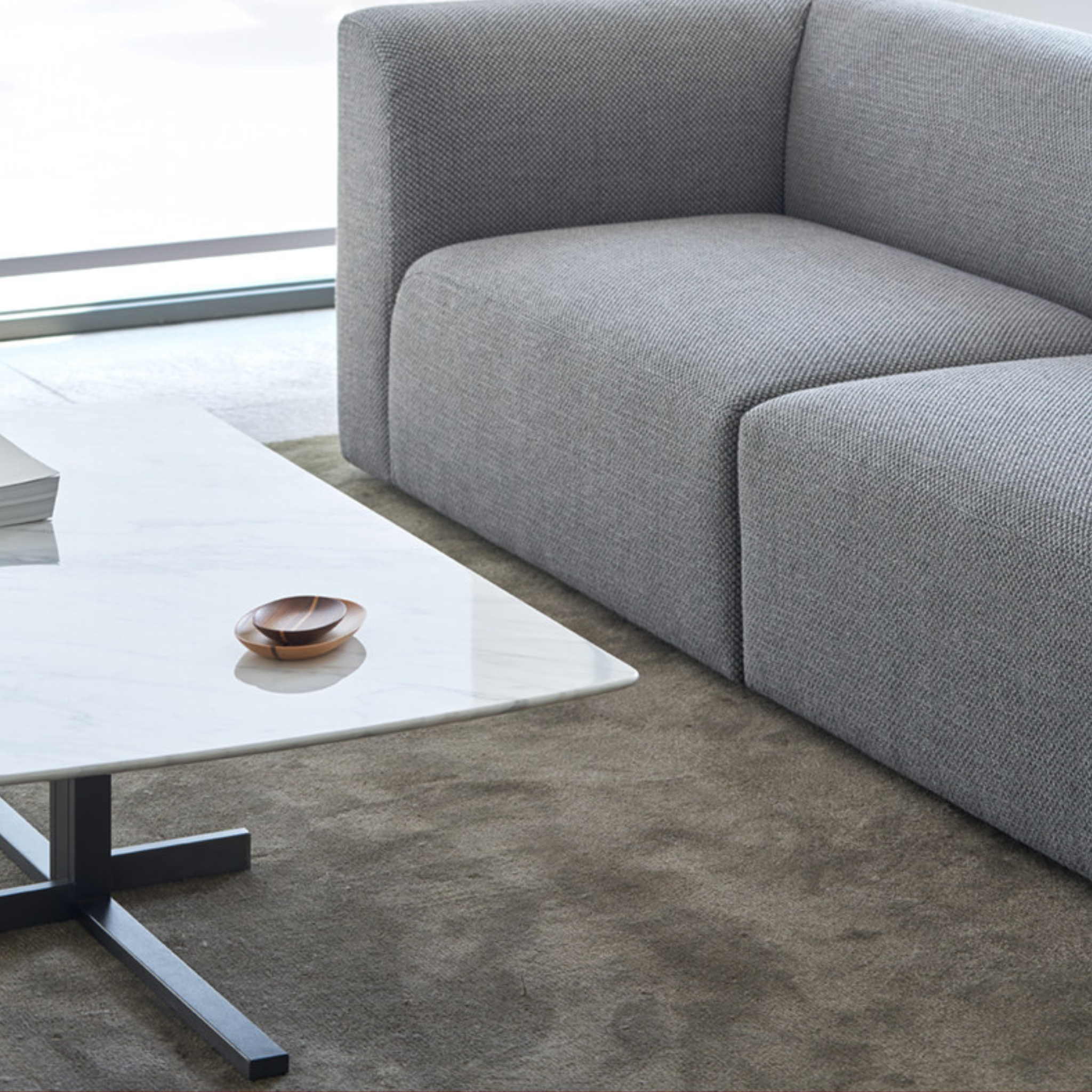 Bologna Marble Rectangular Coffee Table - The Feelter