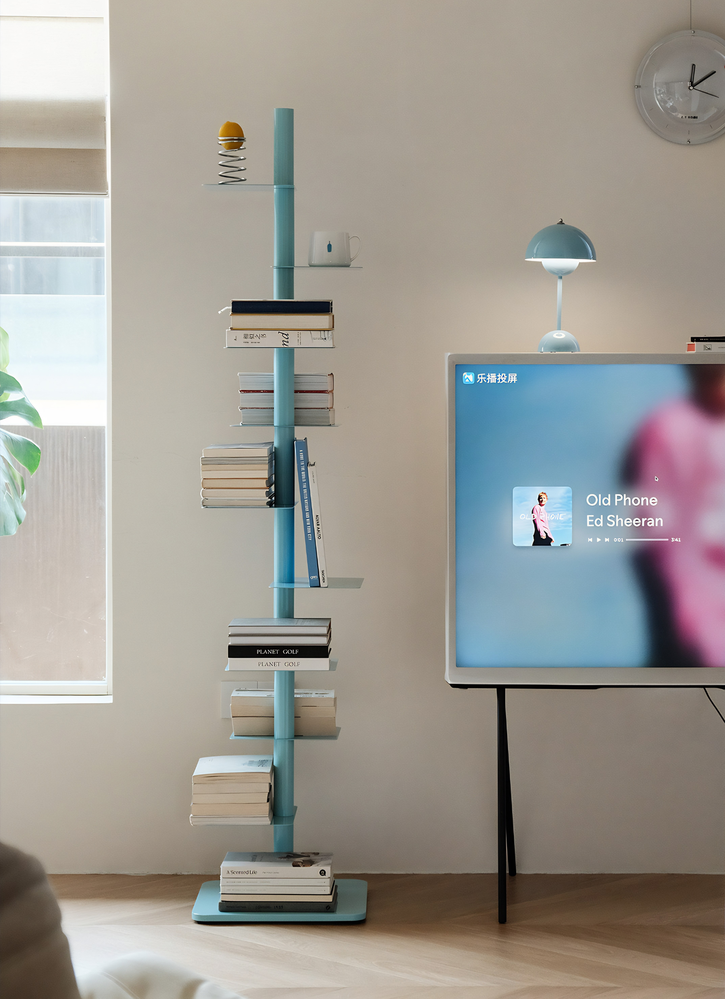 Rotating Metal Book Tower - The Feelter