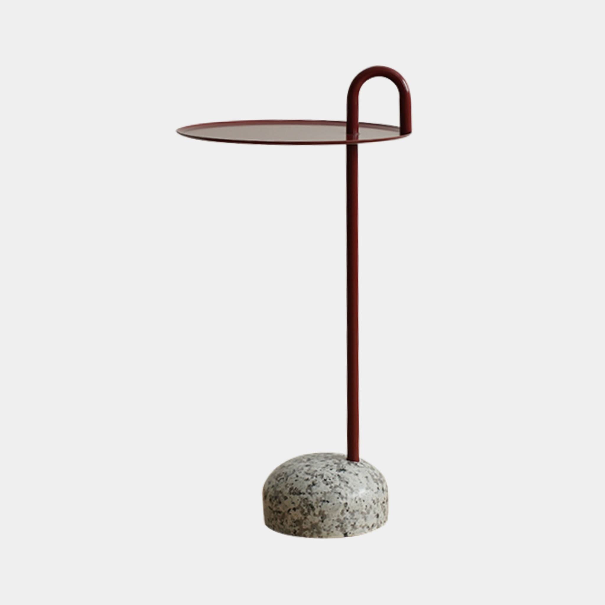 Contemporary Granite Drink Stand