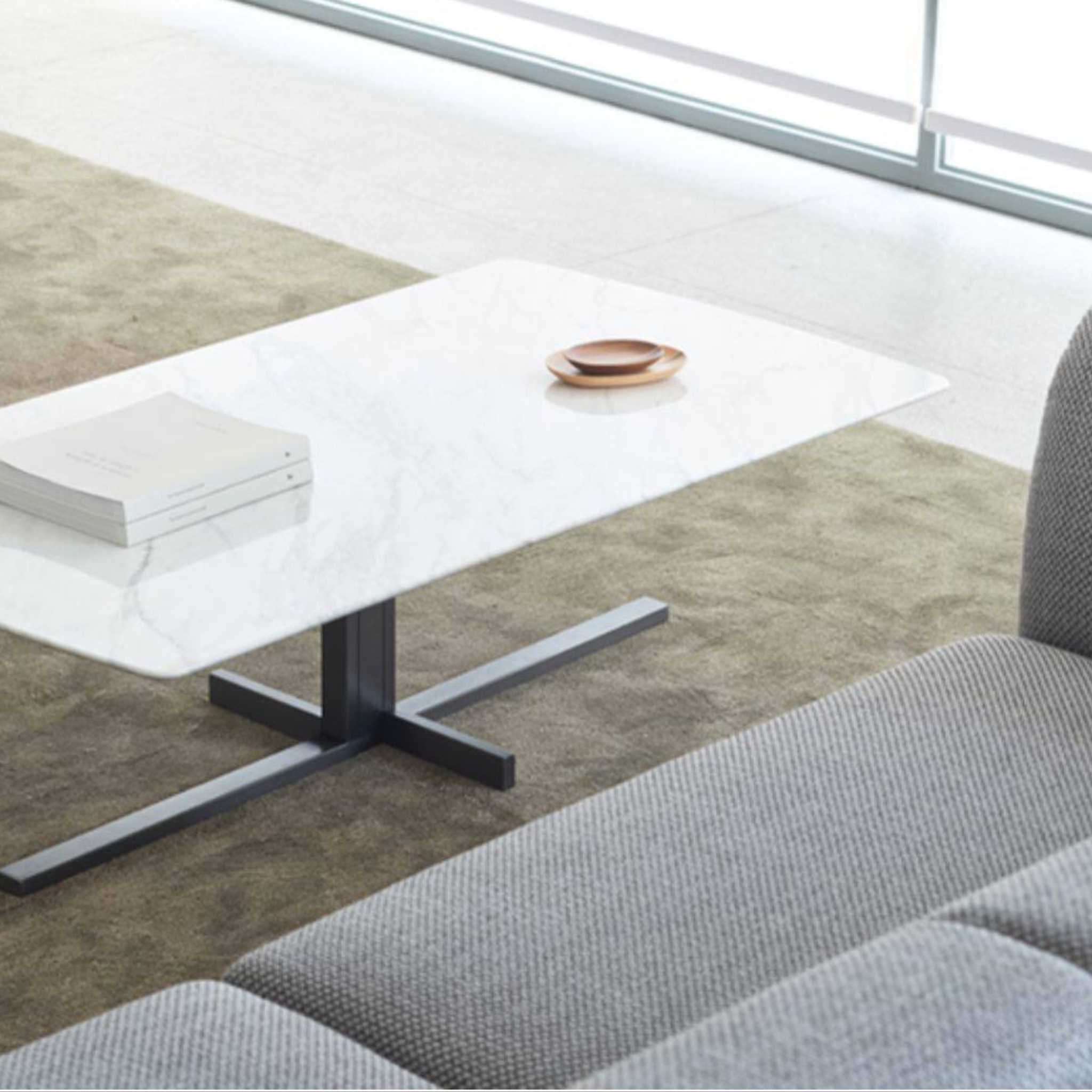 Bologna Marble Rectangular Coffee Table - The Feelter