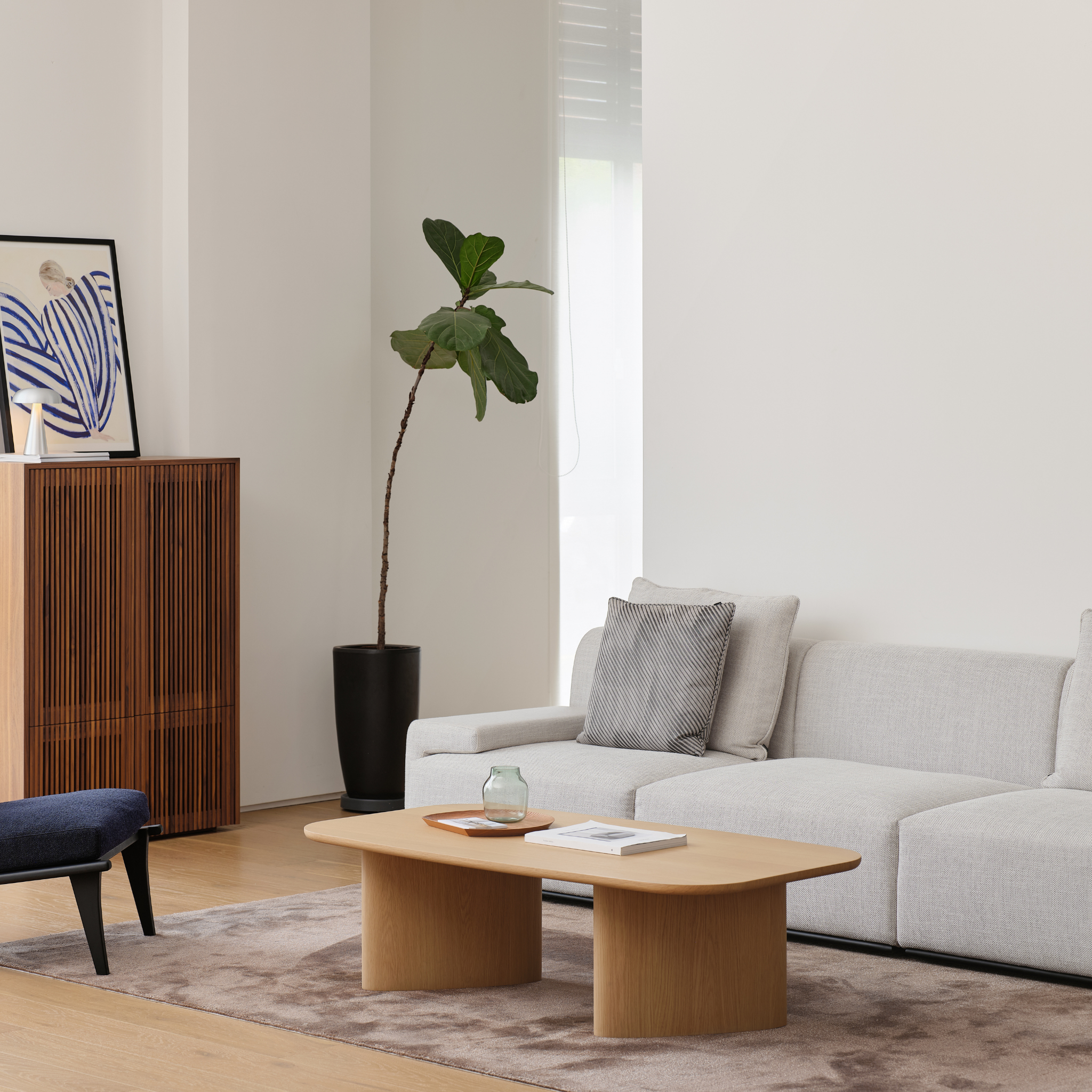 Butterfly Wooden Coffee Table - The Feelter