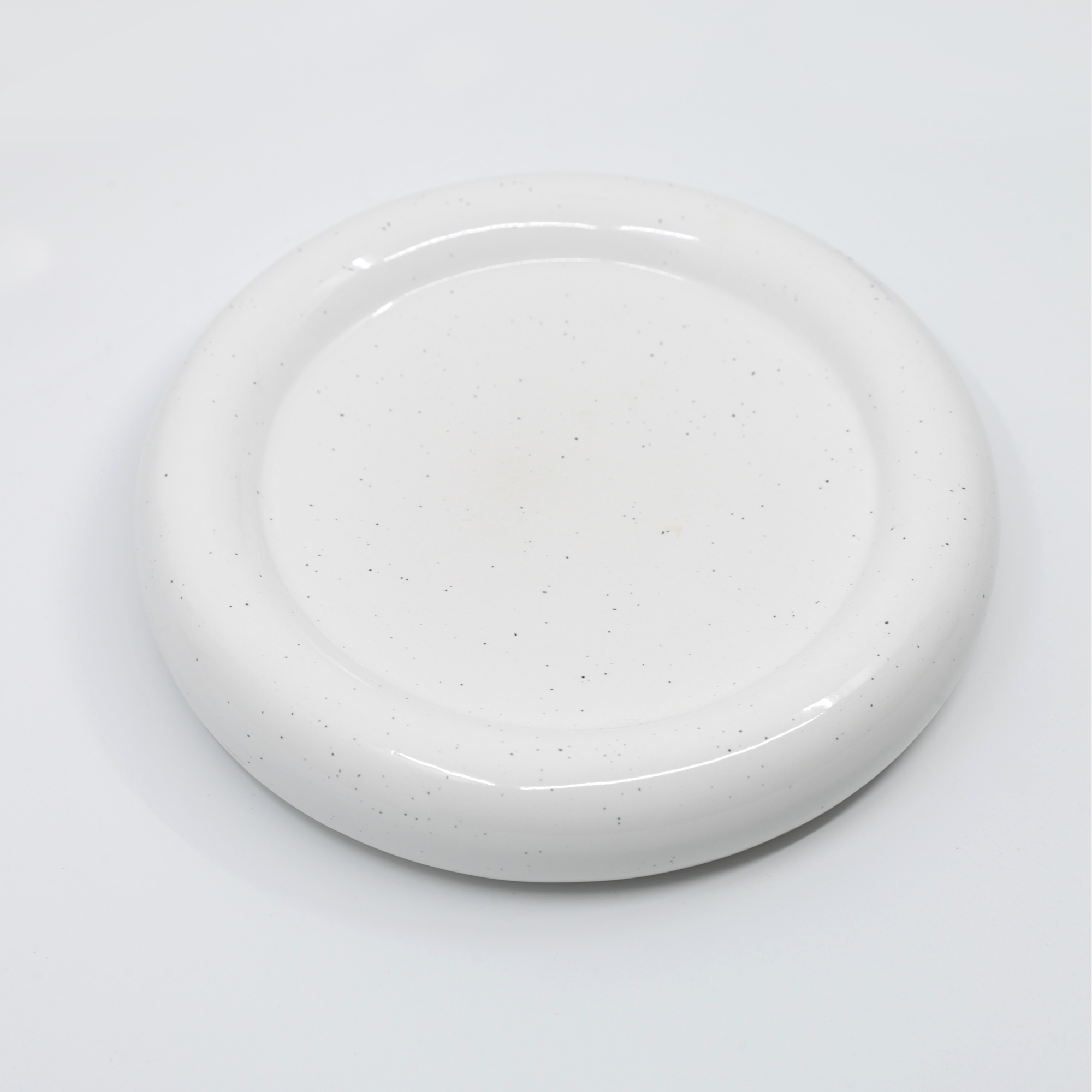 Circle Shaped Speckled Plate