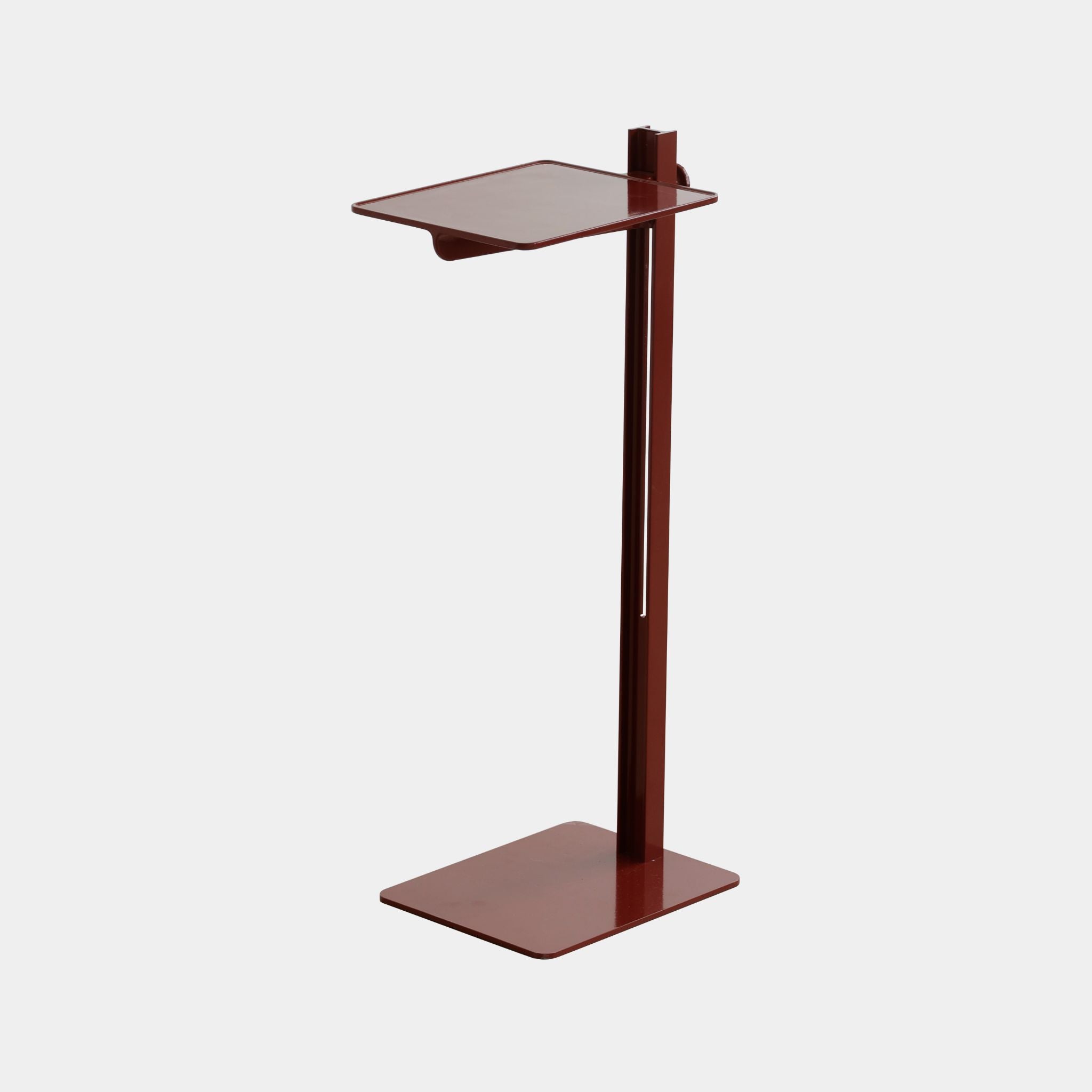 Adjustable Pedestal Side Table