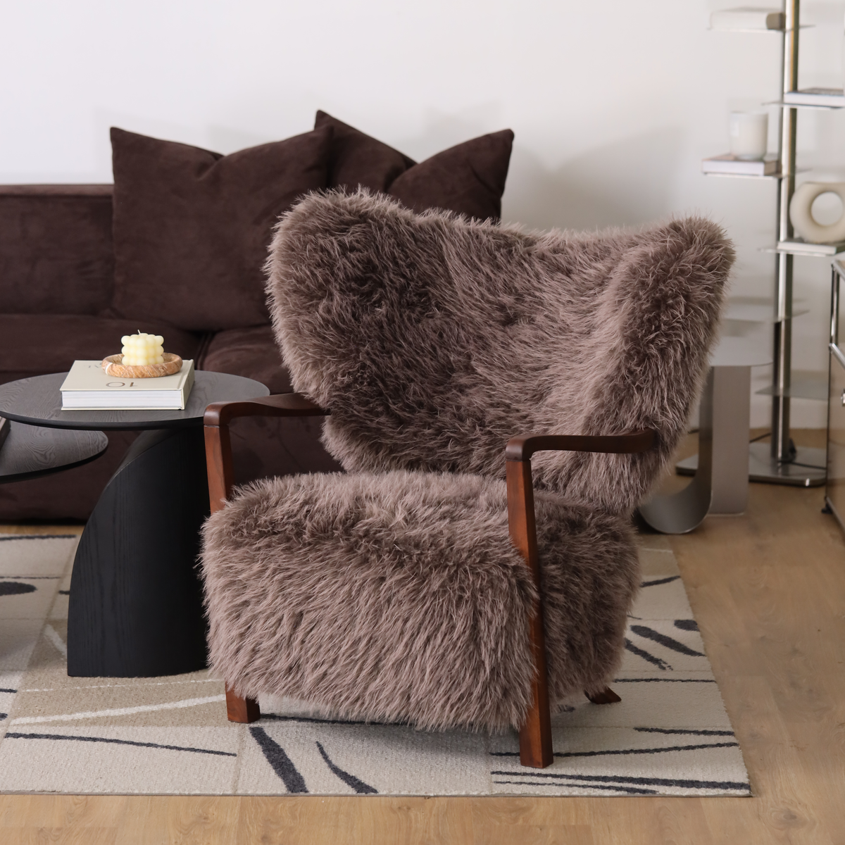 Edith Wool Armchair - The Feelter