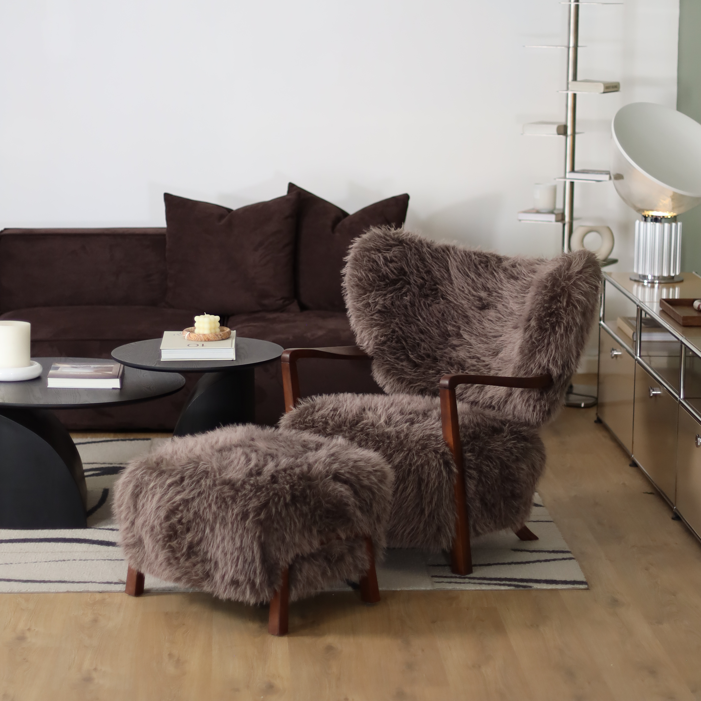 Edith Wool Armchair - The Feelter