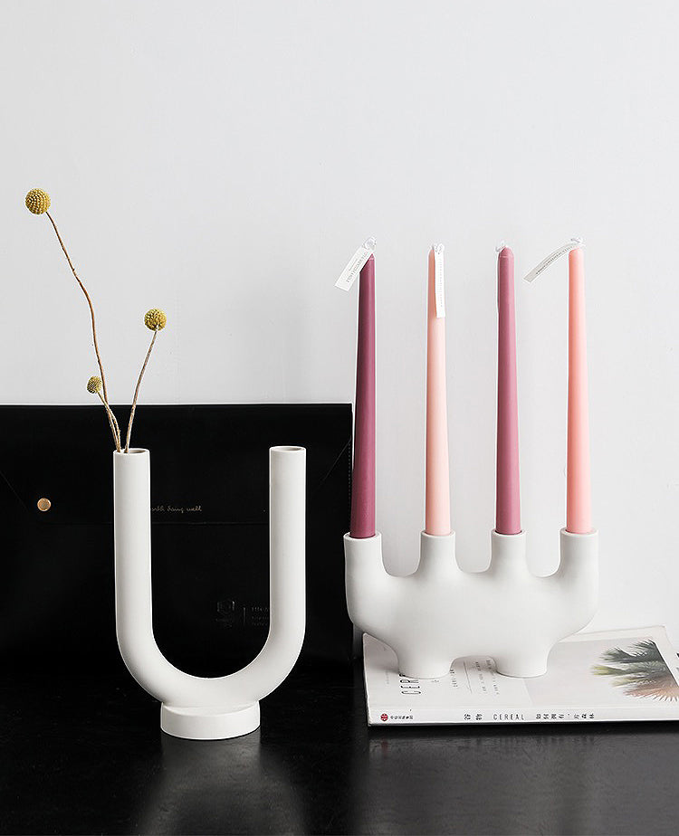 Ceramic Candle Holder | 4 Peak - The Feelter