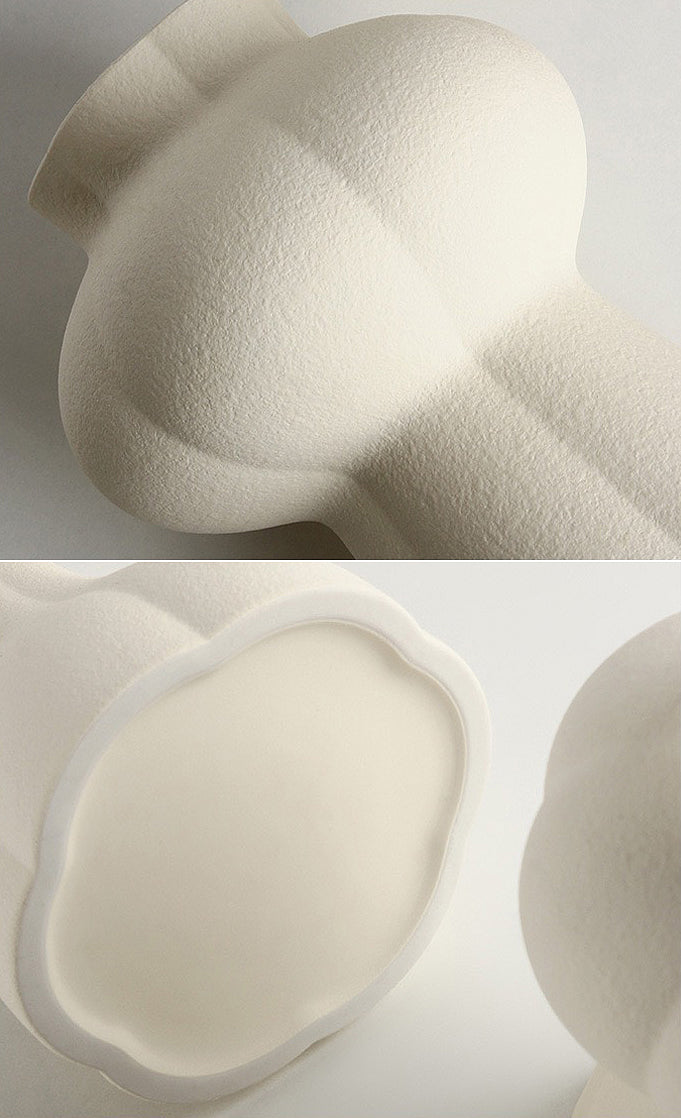 Ceramic Vase | Petal Series - Inverted - The Feelter