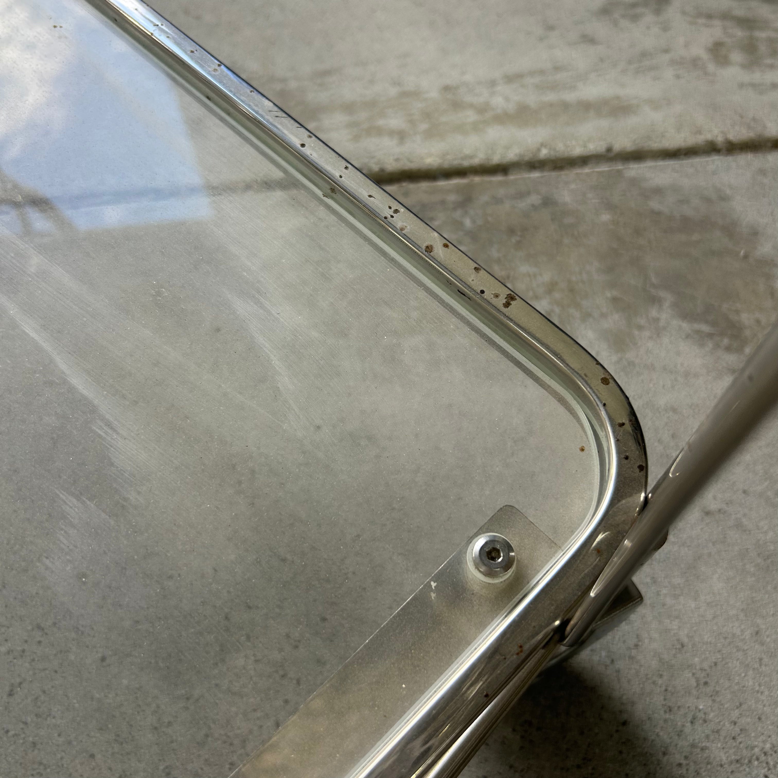 Celeste Glass Bar Cart | Clear Glass | Clearance - The Feelter